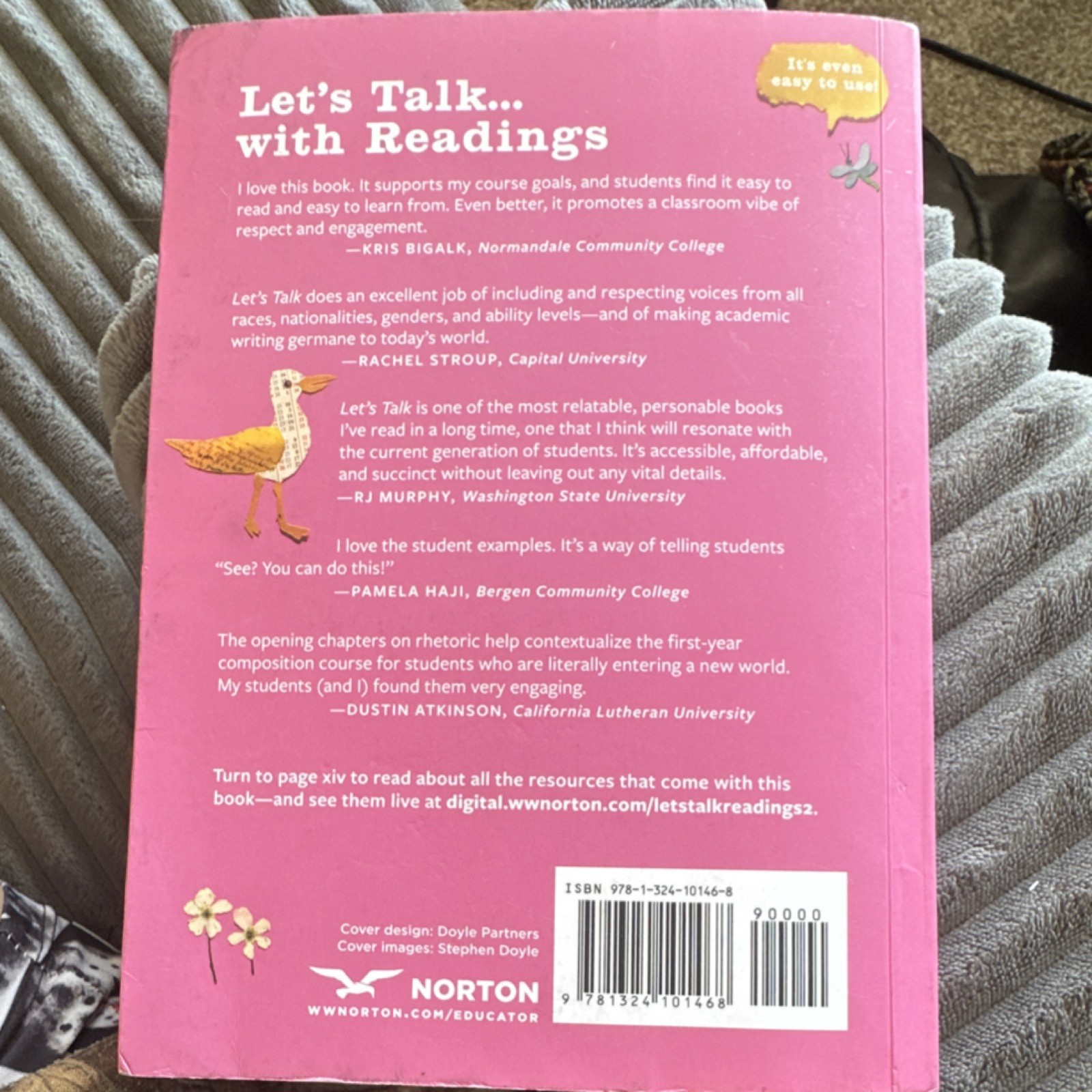 Norton Let’s Talk… with Readings 2nd Ed Lunsford Brody Paperback w/Code
