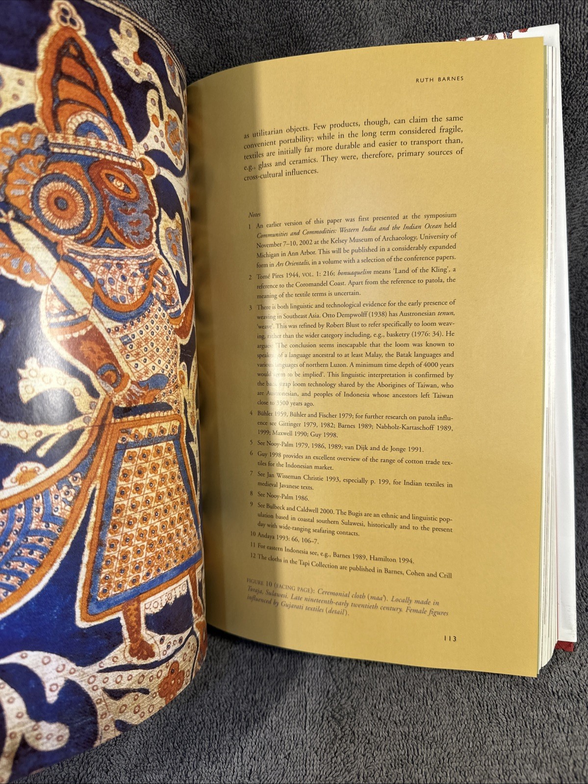 Textiles from India: The Global Trade by Rosemary Crill HC DJ VERY GOOD