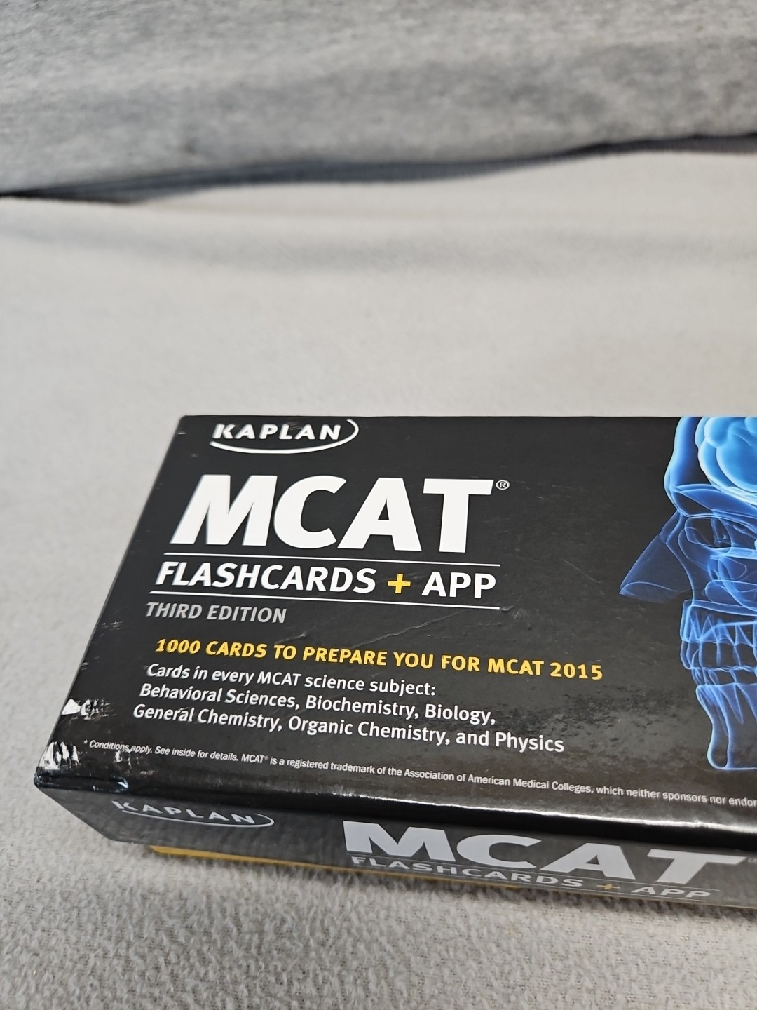 Kaplan Test Prep Ser.: Kaplan MCAT Flashcards + App by Kaplan Test Prep