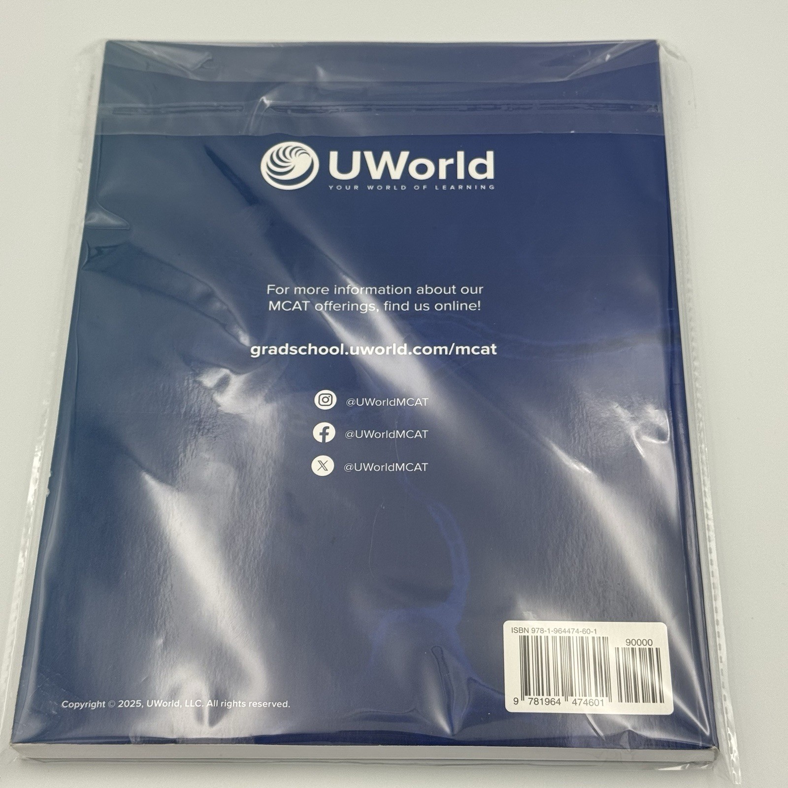 UWorld MCAT Prep Book Behavioral Sciences 2026-2027 2nd Ed