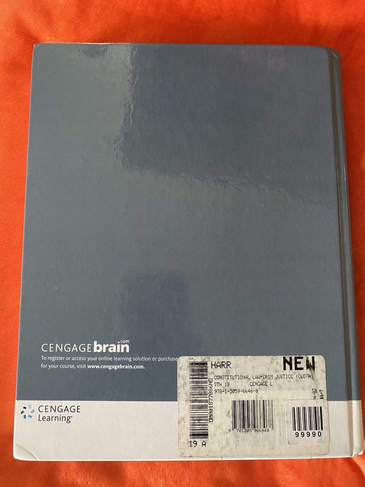 Mindtap Course List Ser.: Constitutional Law and the Criminal Justice System by