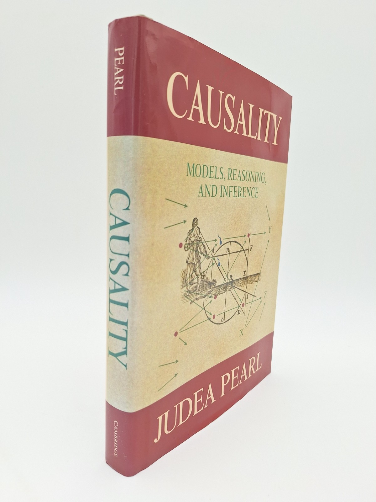 Causality Models, Reasoning, And Inference Judea Pearl 2000 Hardcover Book