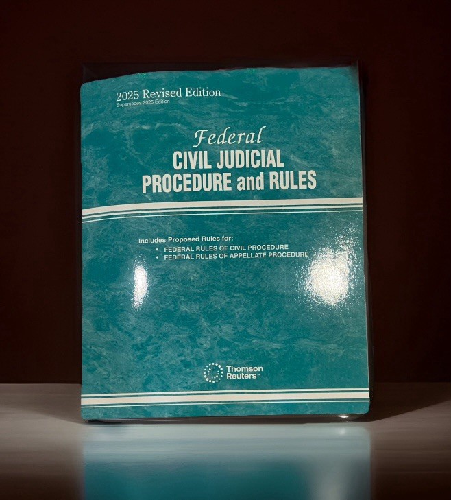 Federal Civil Judicial Procedure and Rules, 2025 Midyear Edition Thomson Reuters