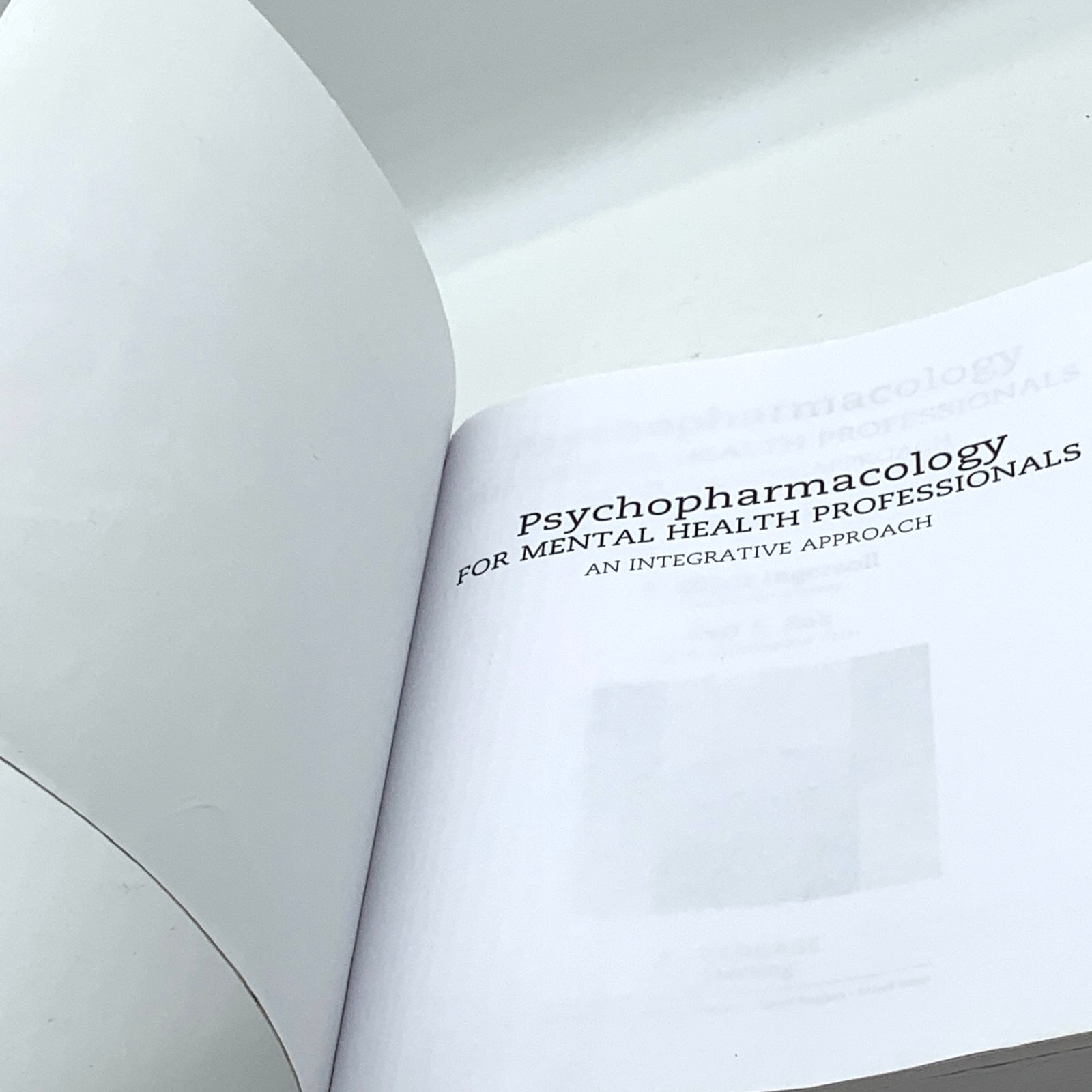 Psychopharmacology for Mental Health Professionals 2nd Ed Ingersoll Rak PB