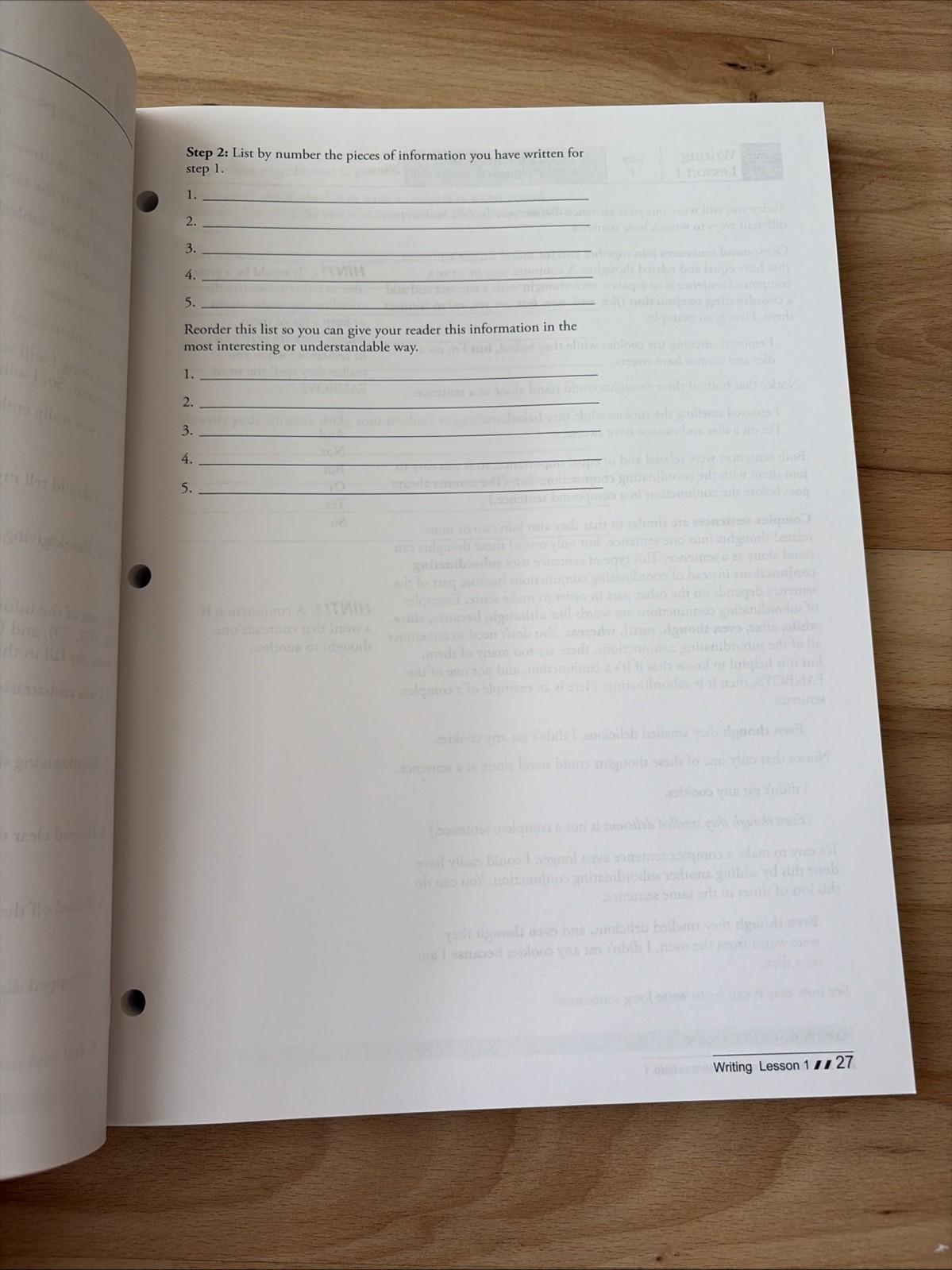Brand NEW Master Books Writing Strands Intermediate I Student Workbook