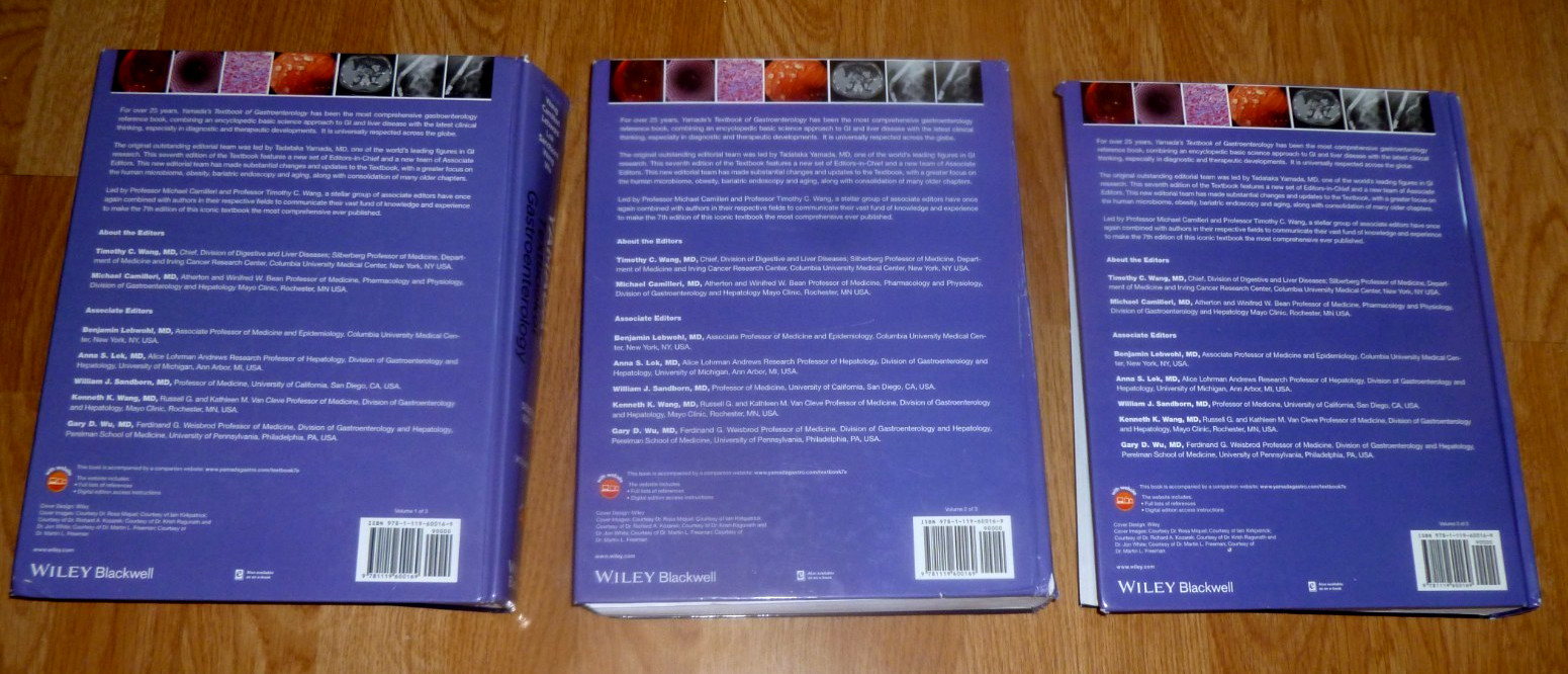 Yamada’s Textbook of Gastroenterology, 3 Volume Set by Michael Camilleri 2022
