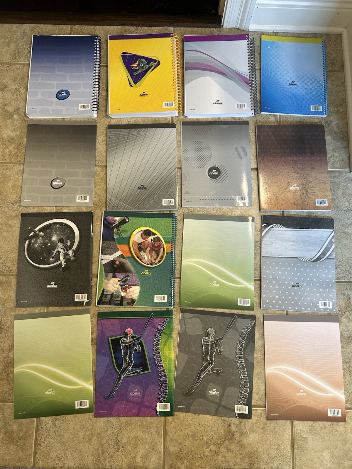Abeka 4th Grade History, Science, Health, Math, Language Parent Textbooks & Keys