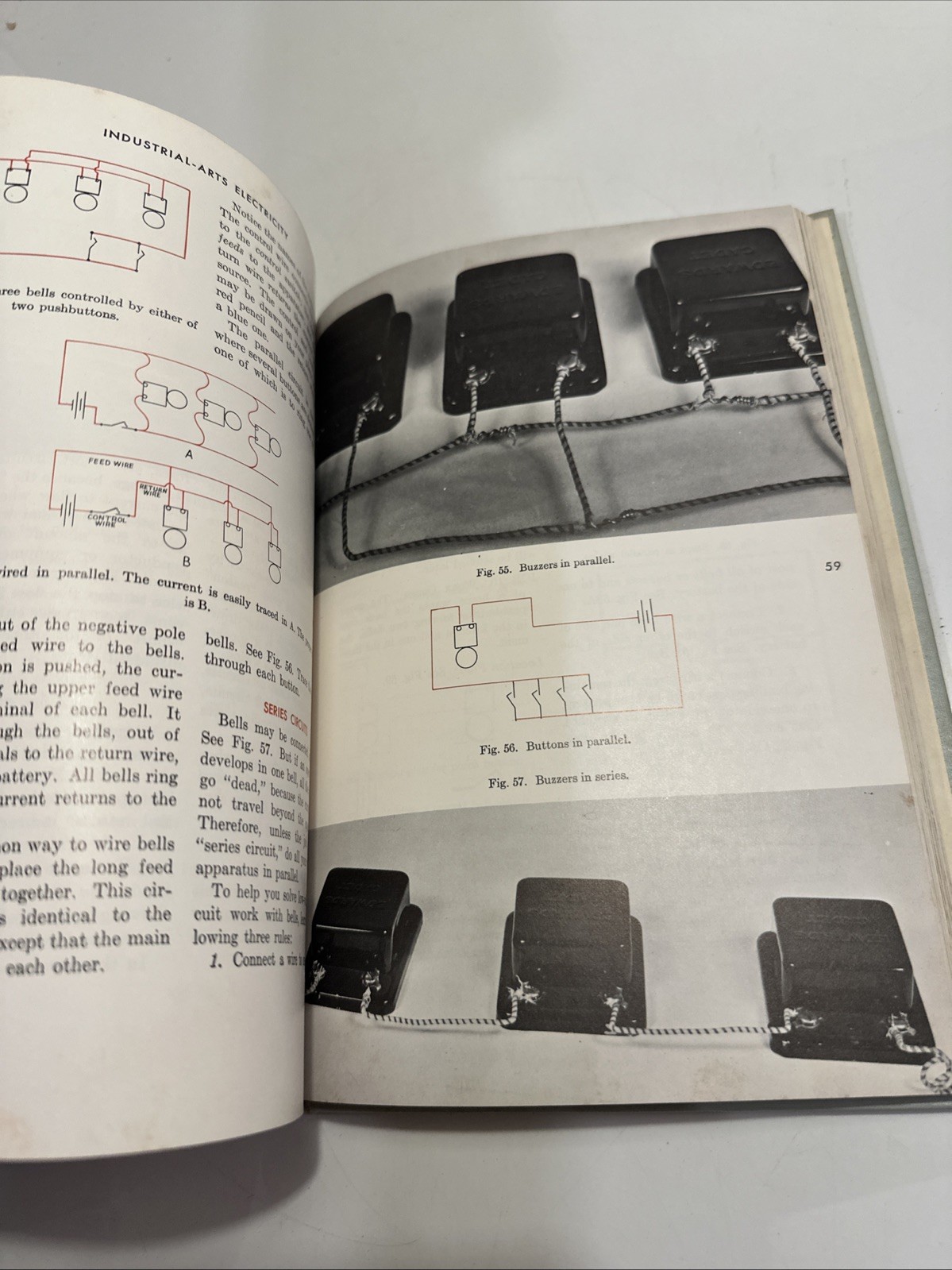 Industrial Arts Electricity Revised by Lush and Engle Illustrated HC 1971