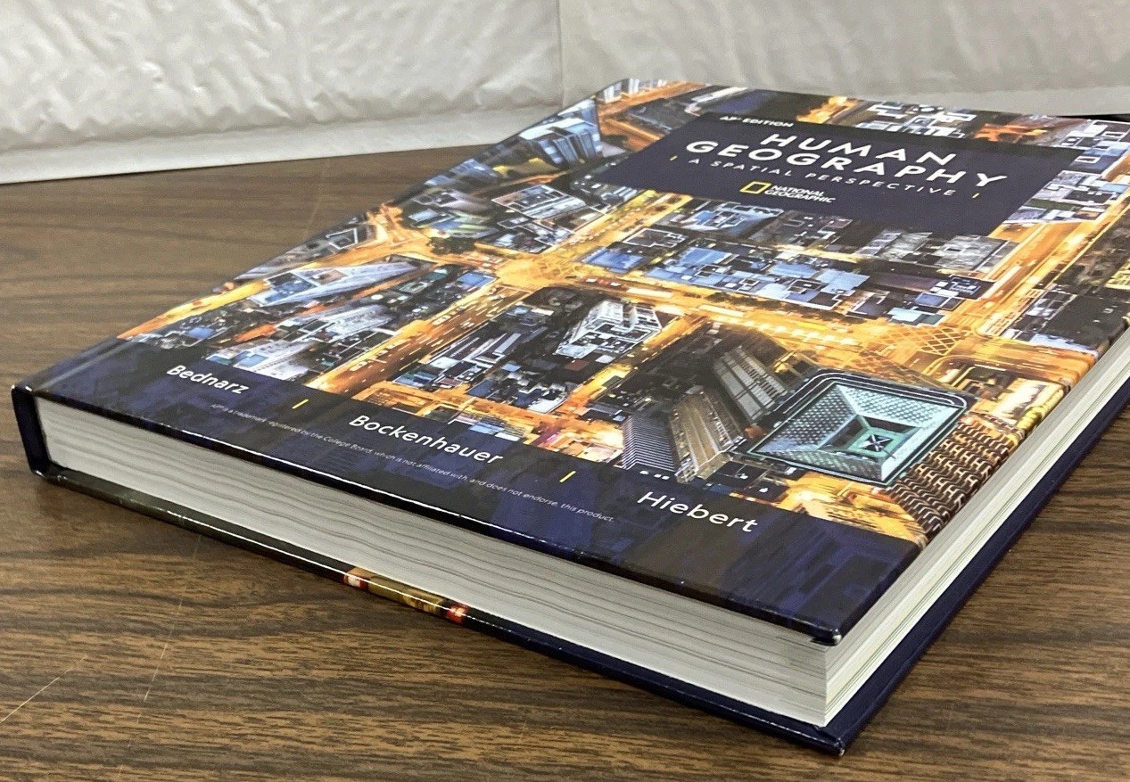 Human Geography A Spatial Perspective AP Edition 2025 Hardcover Cengage Nat Geo