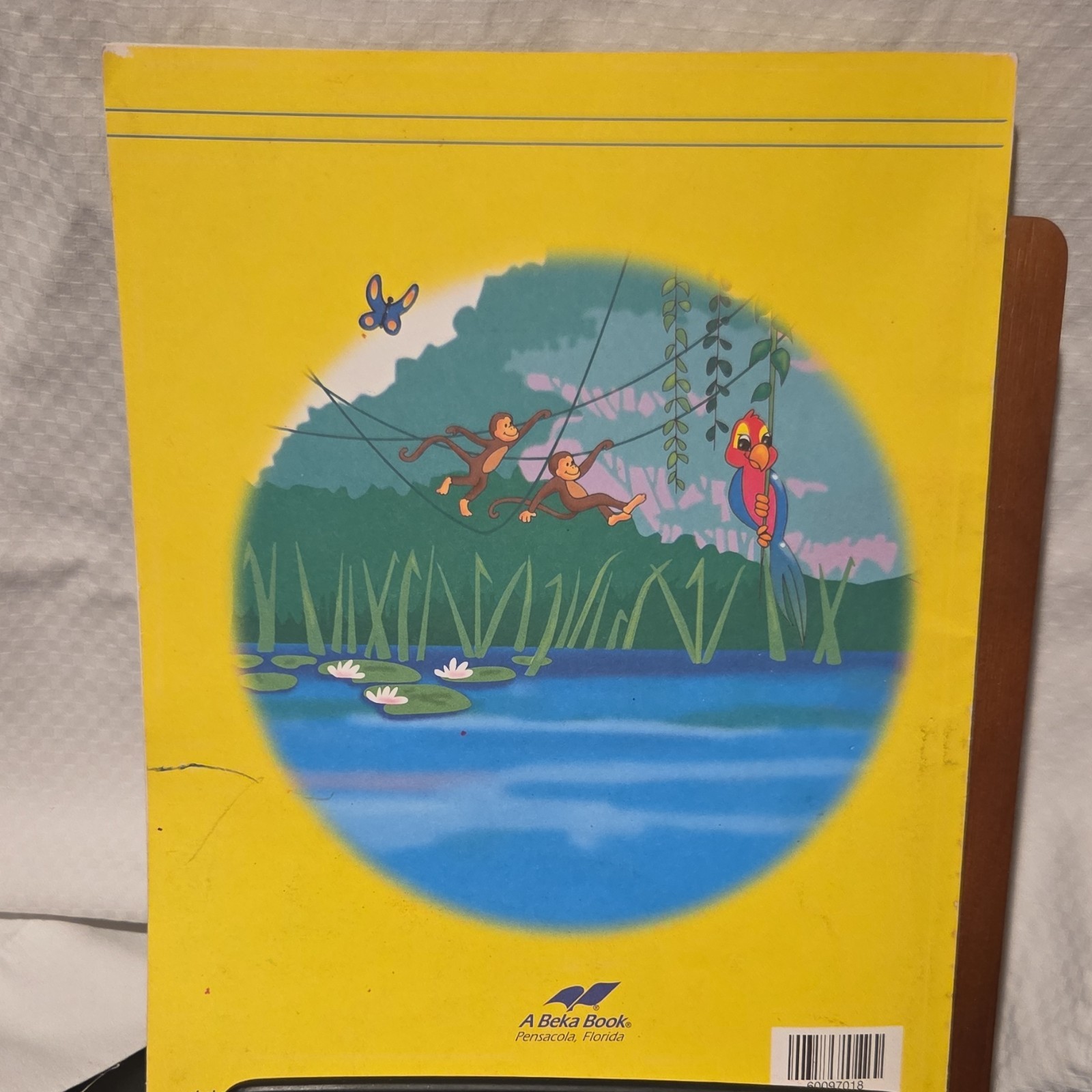 A Beka Book Manuscript Writing with Phonics K4 Kindergarten Illustrated