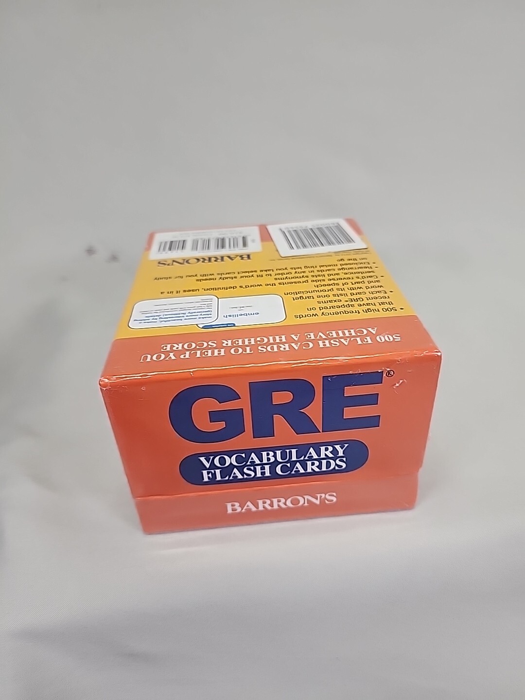 GRE Vocabulary Flash Cards by Sharon Weiner Green M.A. (2012, Cards,Flash Cards)