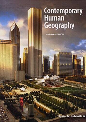 COSS 2013 NATL CONTEMPORARY HUMAN GEOGRAPHY 2013 TXT G10 – Hardcover – GOOD