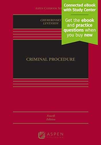 Criminal Procedure – Hardcover, by Erwin Chemerinsky; Laurie – Very Good
