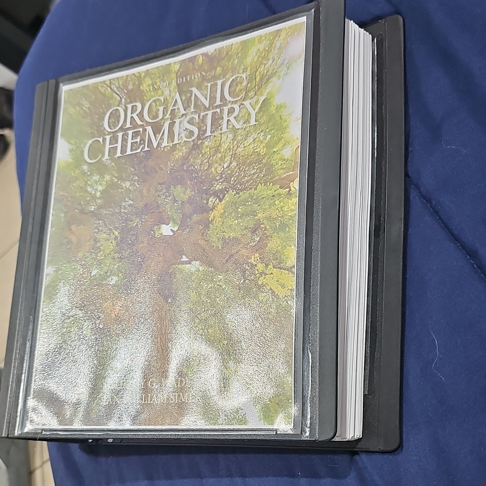 Pearson Organic Chemistry 9th Ed Ringbound Textbook, Wade & Simek