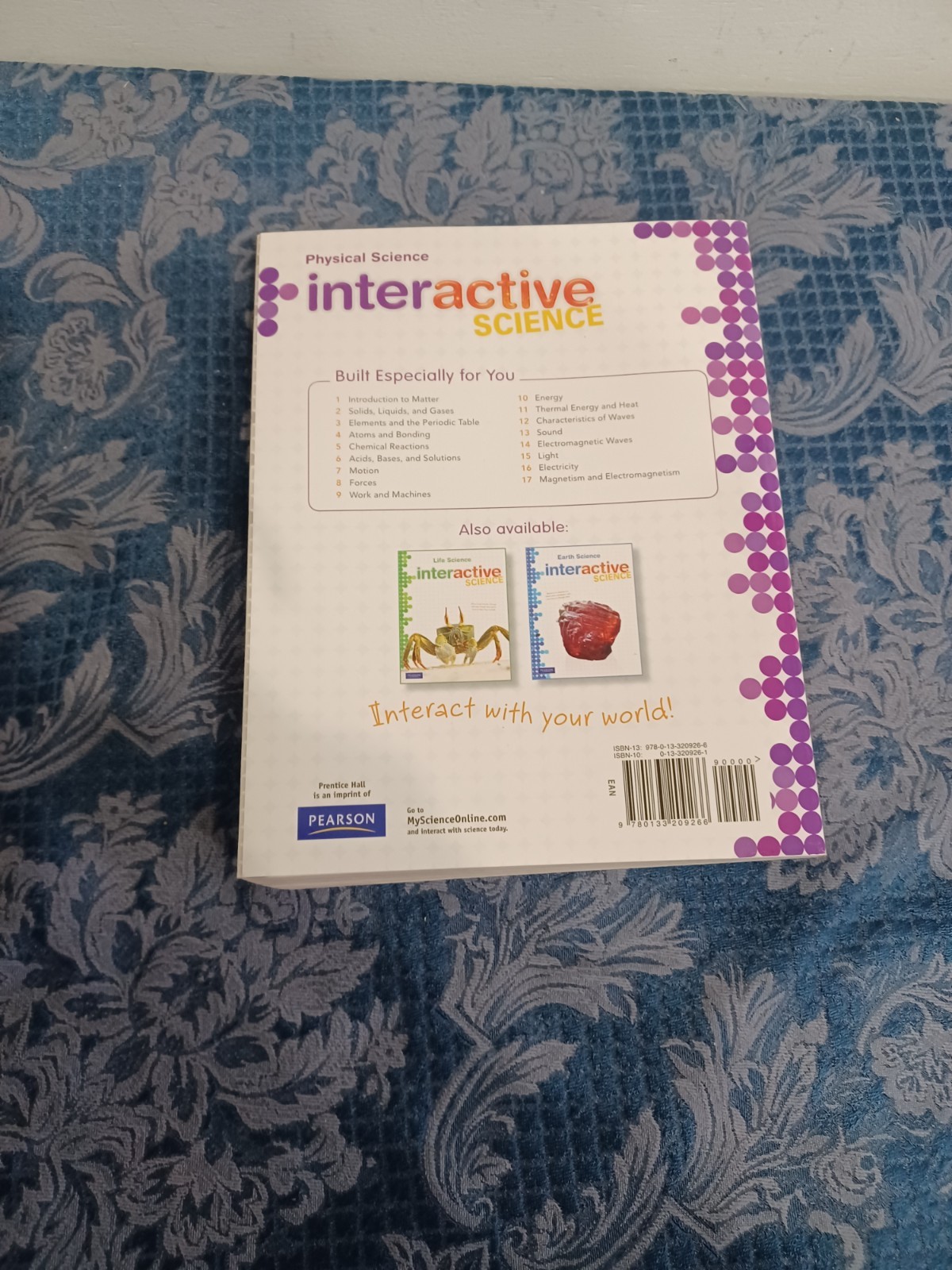 Middle School Interactive Physical Science 2013 Student Edition Homeschool