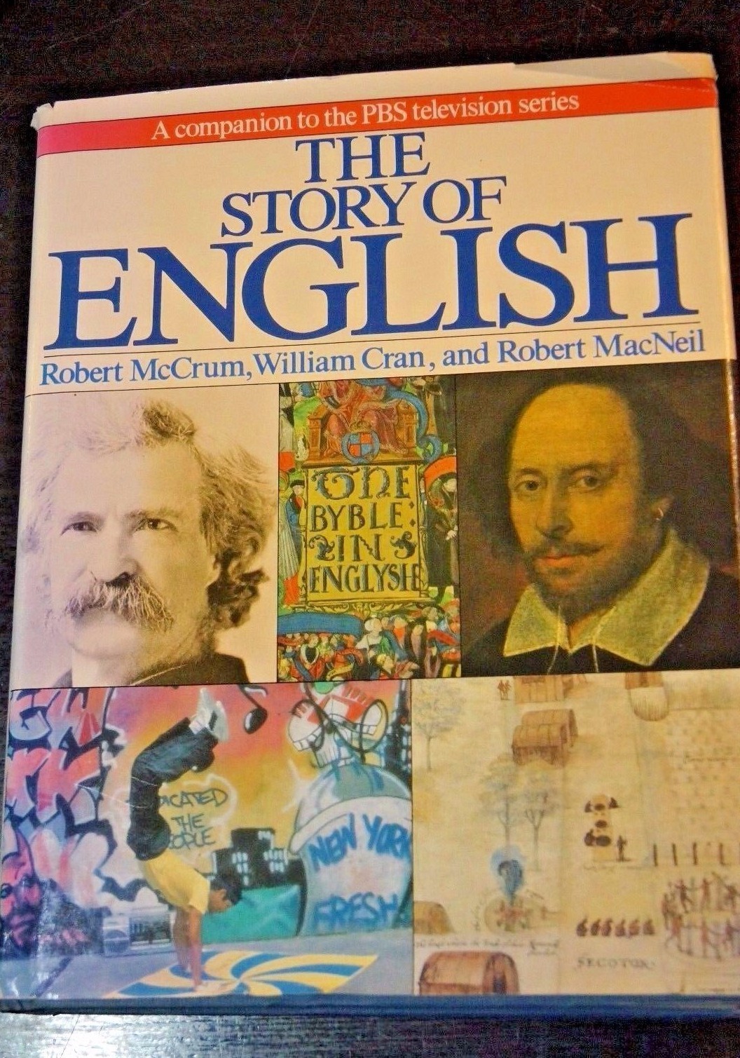 Story of English- McCrum, Cran and MacNeil (1986, Hardcover, DJ)