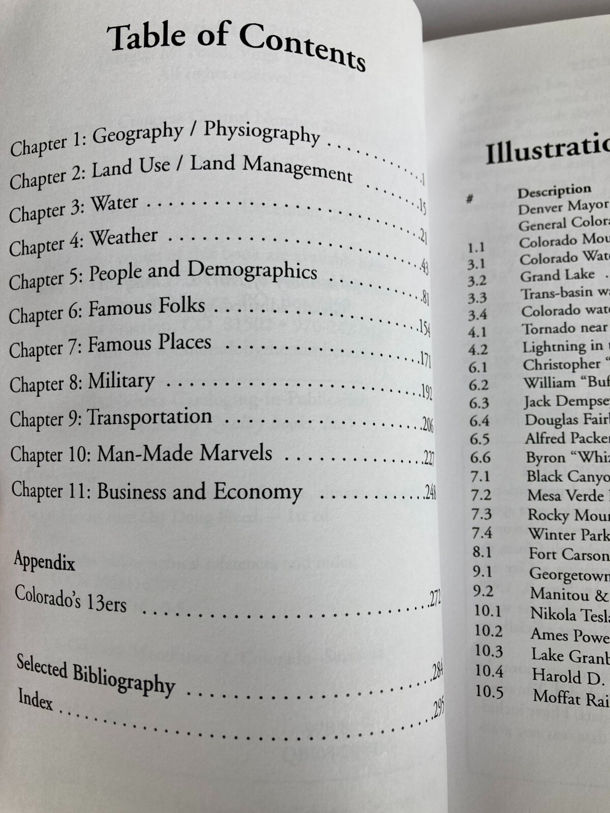 Colorado by the Numbers A reference almanac guide to highest state Doug Freed CO