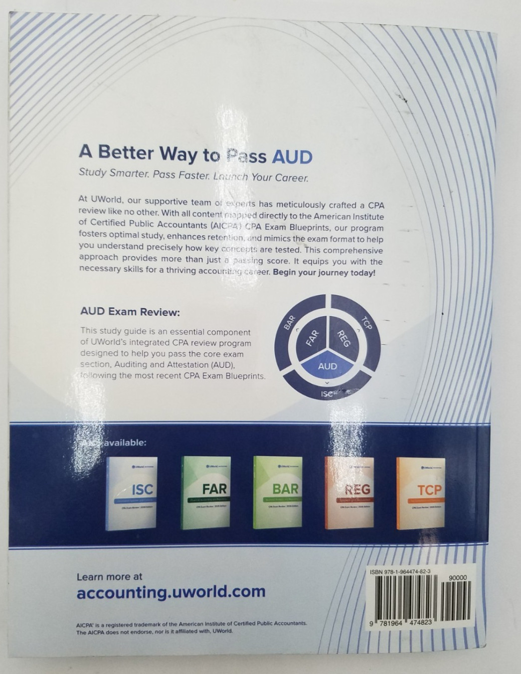 AUD Auditing & Attestation CPA Exam Review 2026 Ed. 9781964474823