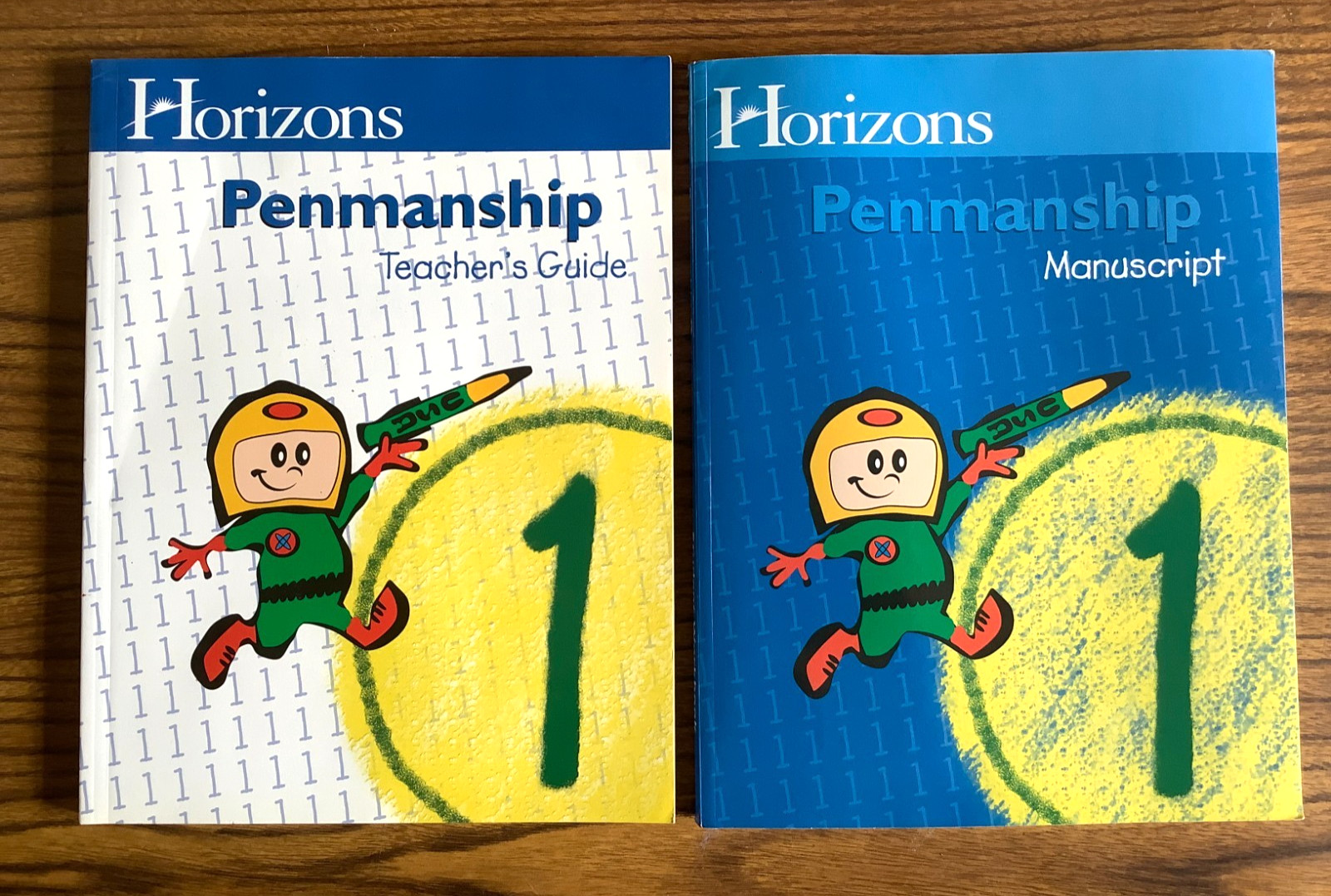 Horizons Penmanship 1 Student Teacher Book Set Homeschool Curriculum First Grade
