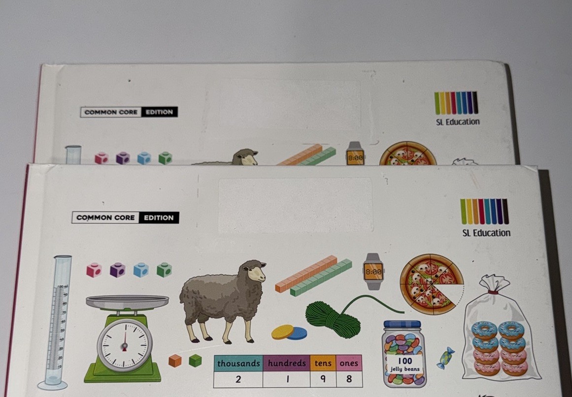 Think! Mathematics Textbook 3rd Grade 3A & 3B Common Core Singapore Homeschool