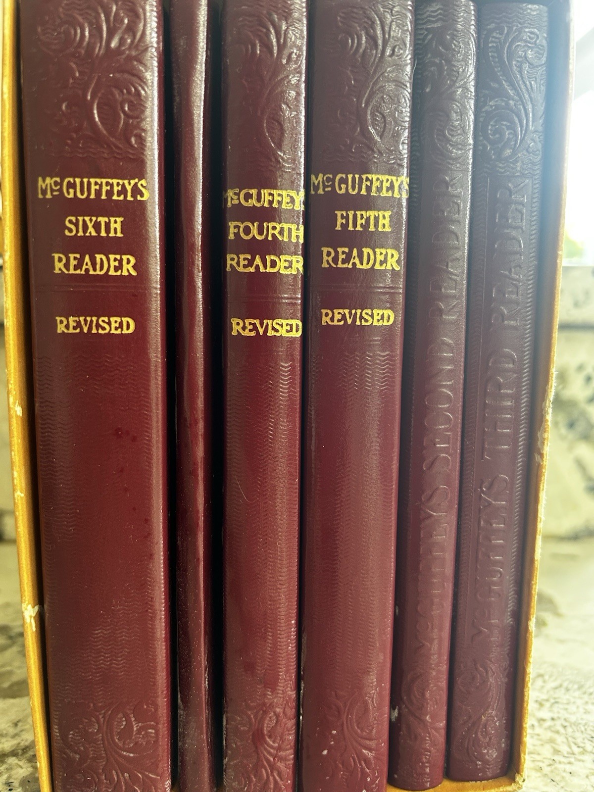 McGuffeys Eclectic Readers Primer thru the sixth Revised Ed. boxed set