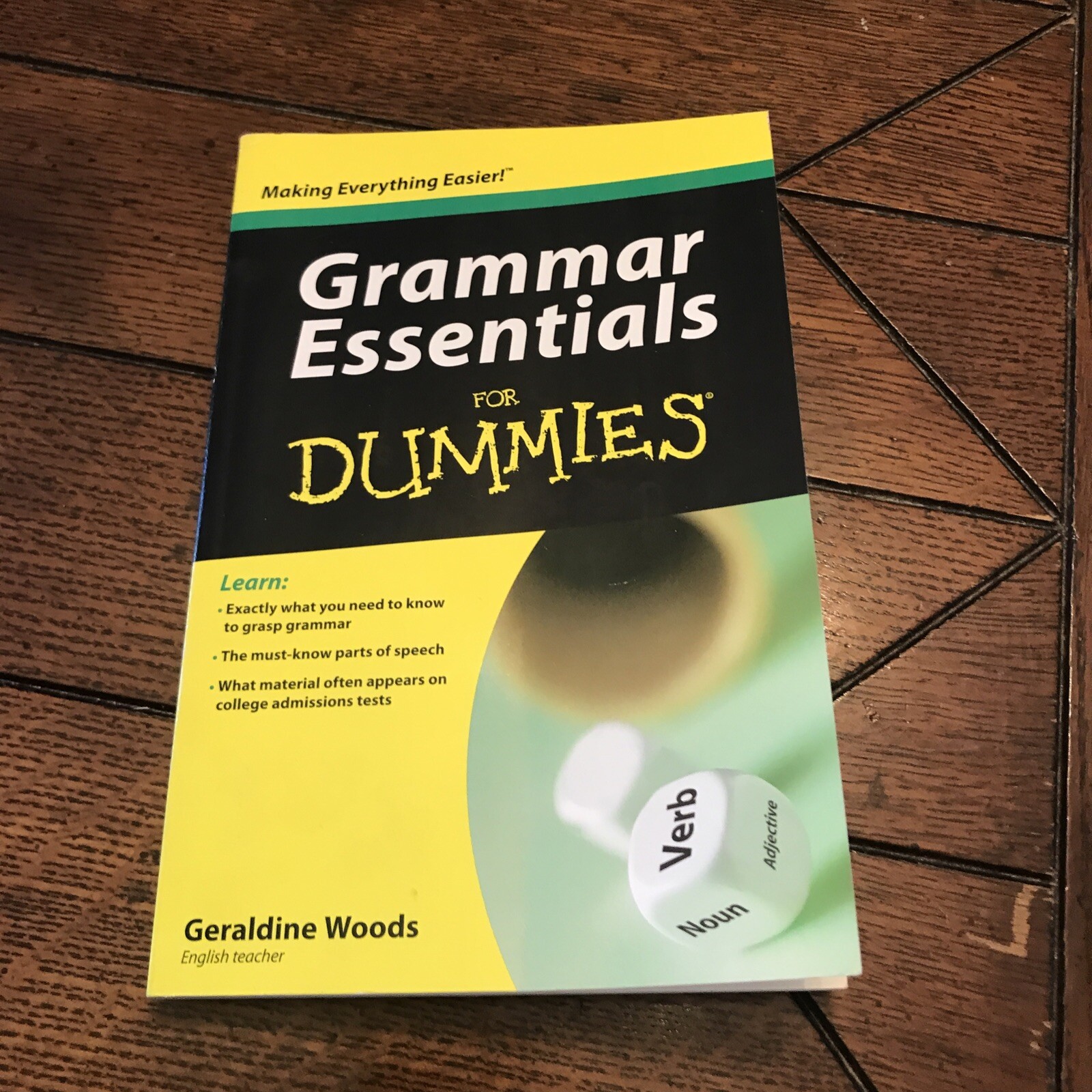 Grammar Essentials for Dummies by Geraldine Woods 2010 Paperback