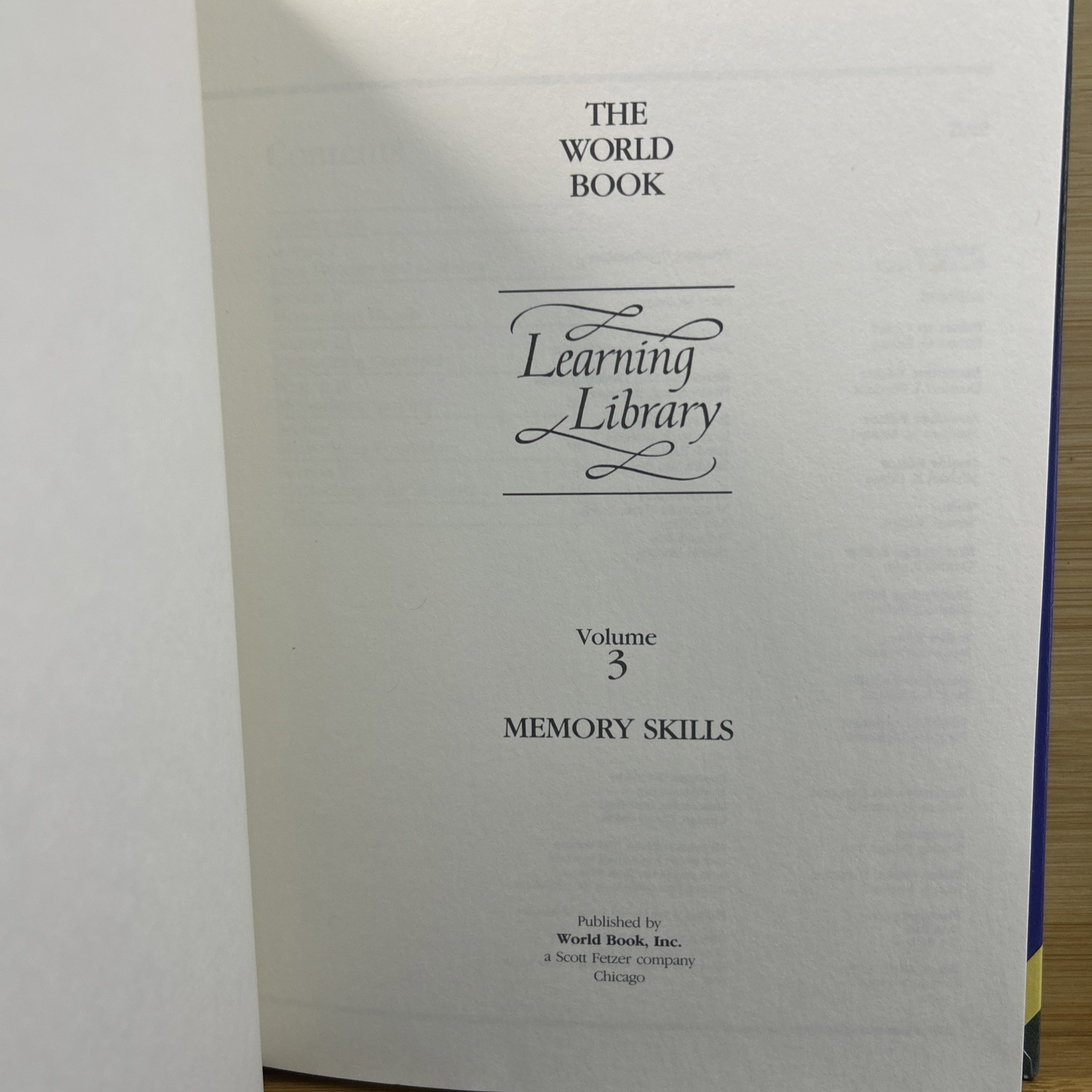 Improve Study Skills Set of 7 Learning Library Volumes – The World Book HC