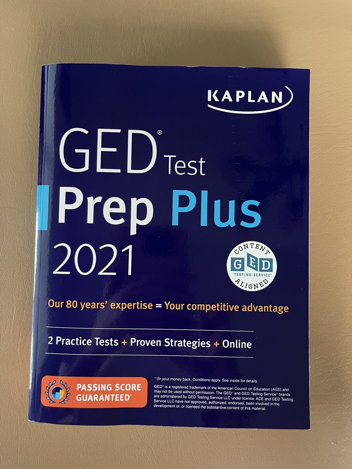 Kaplan Test Prep Ser.: GED Test Prep Plus 2021 : 2 Practice Tests + Proven…