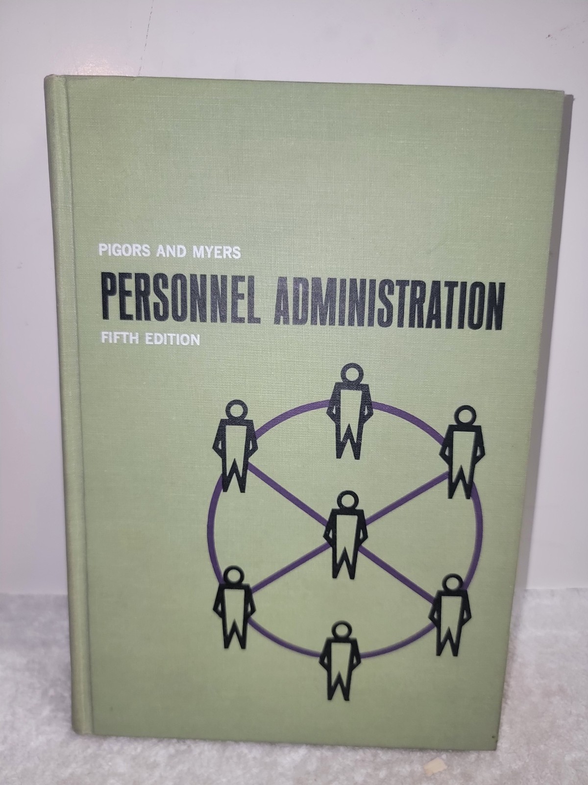 Pigors and Myers Personnel Administration, Pigors, McGraw-Hill 1965 HC VG 250619