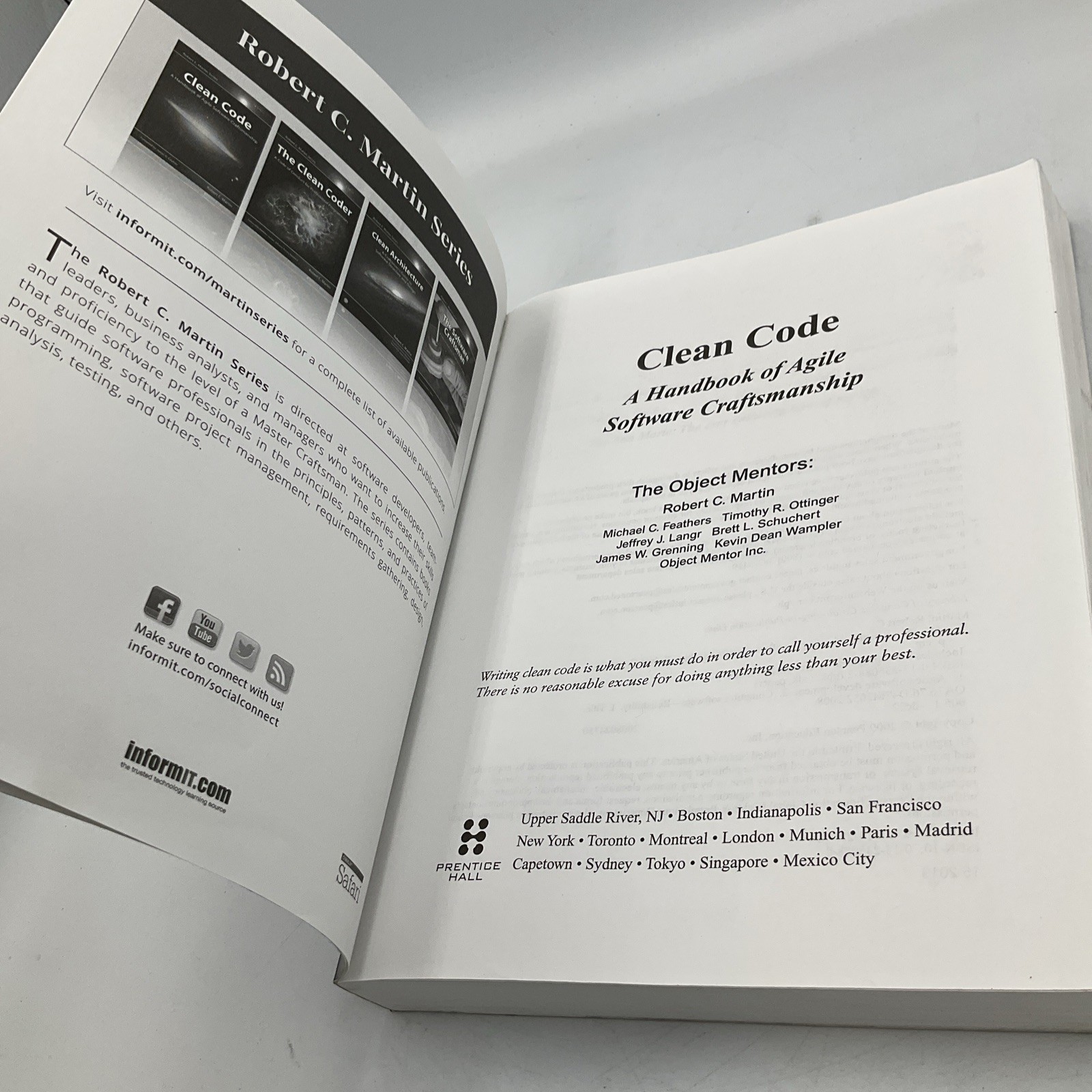 Robert C. Martin Ser.: Clean Code : A Handbook of Agile Software…