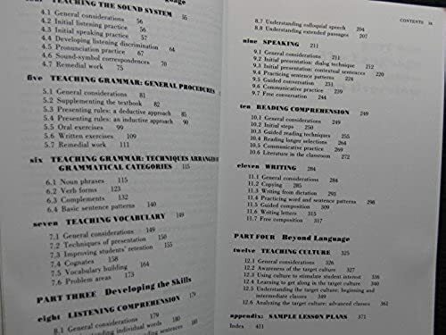 Classroom Techniques: Foreign Languages and English As a Second Language [Aug ..