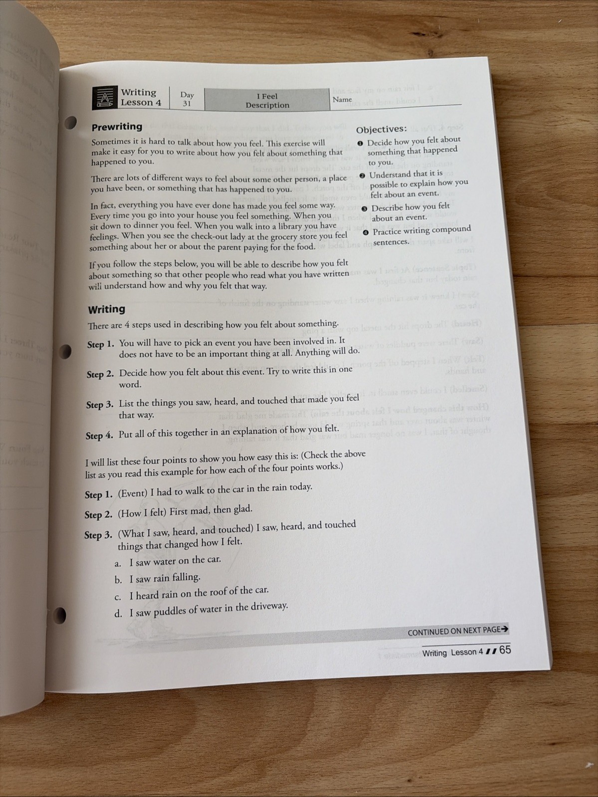 Brand NEW Master Books Writing Strands Intermediate I Student Workbook