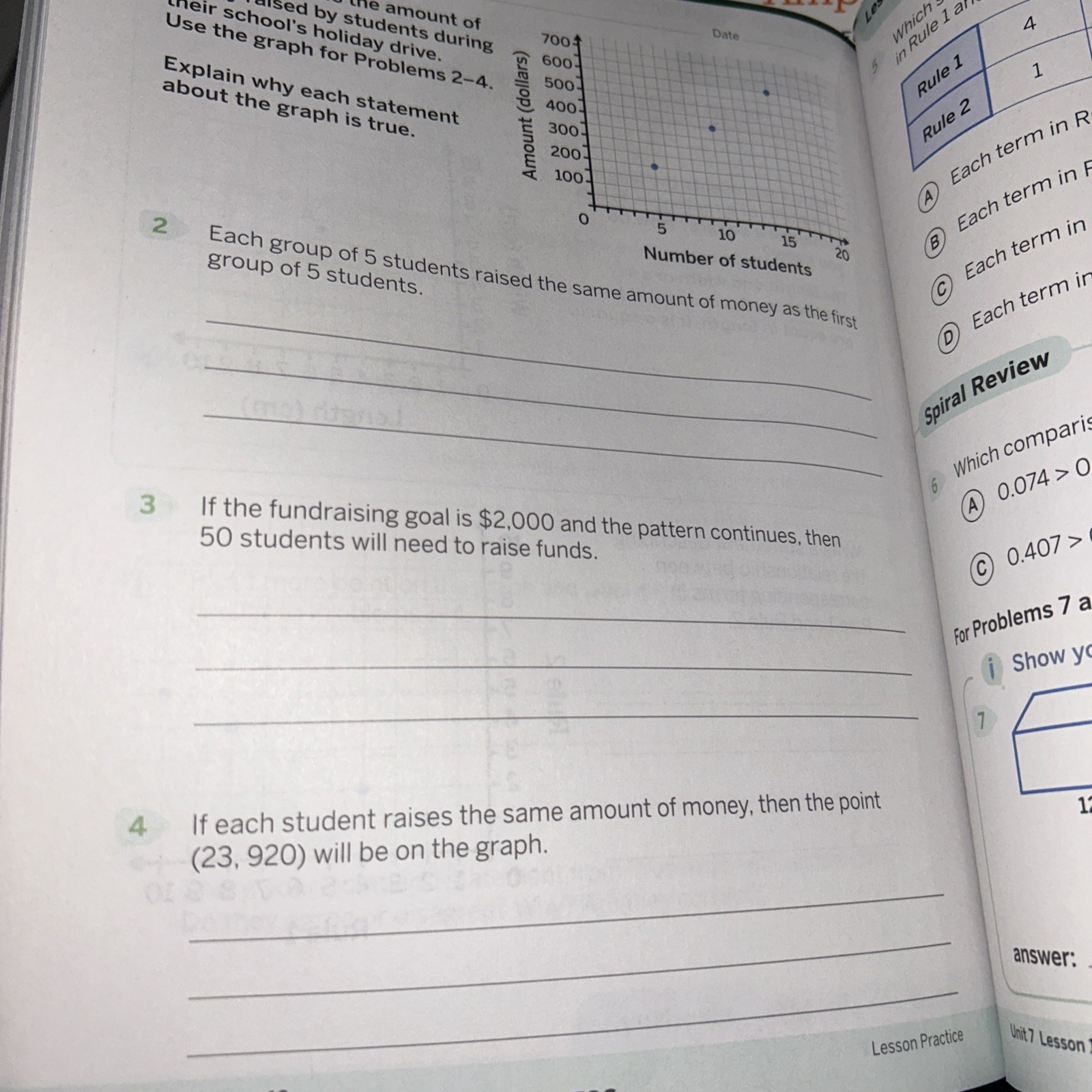 Amplify Desmos Math: Grade 5 Volume 2 Units 5-7 Student Edition 2023