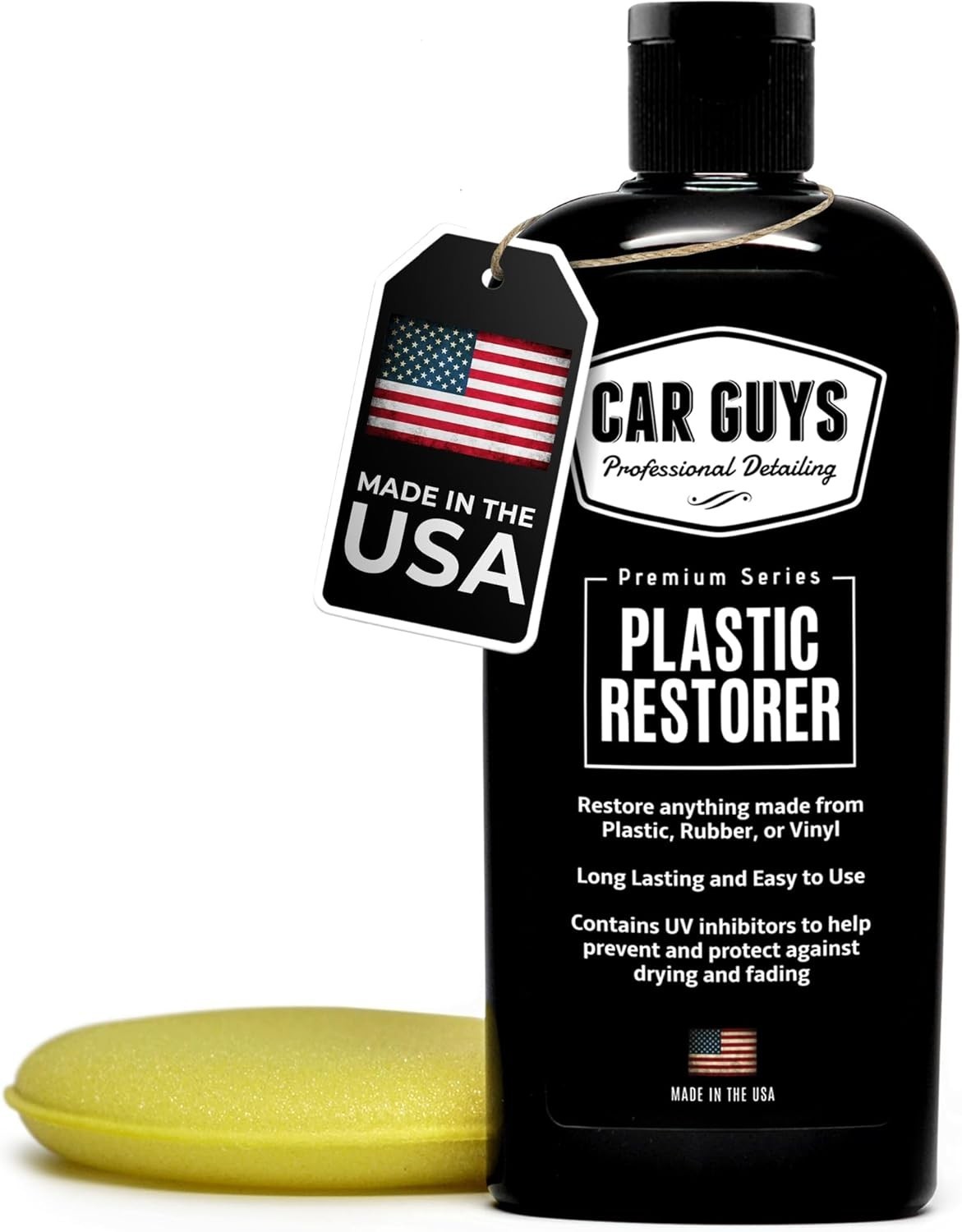 Long-Lasting Plastic, Rubber & Vinyl Restorer – 8 Oz Kit