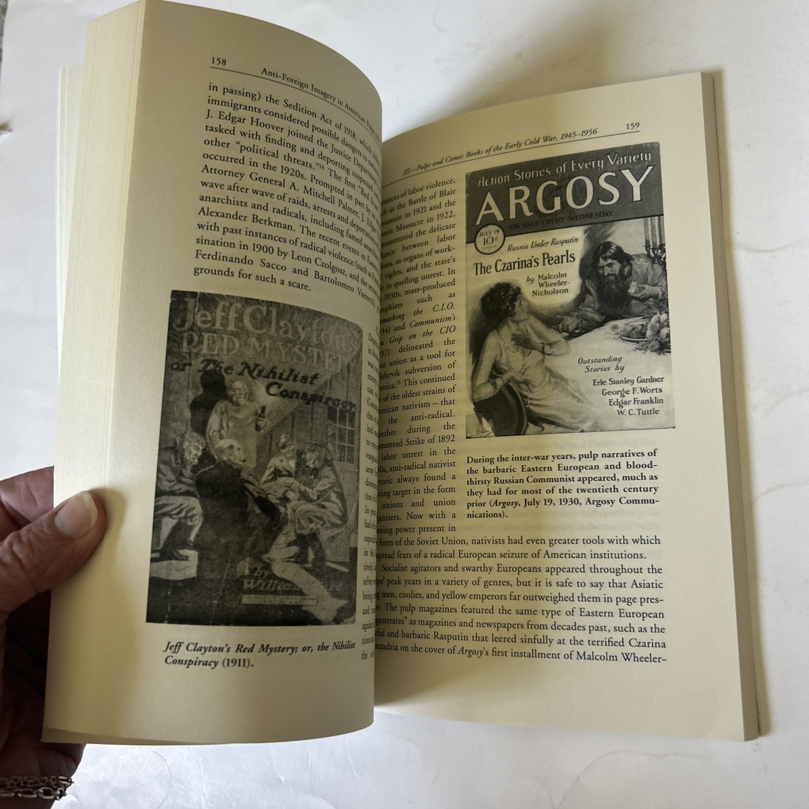 Anti-Foreign Imagery American Pulps & Comic Books-1920-1960-Nathan Madison-WWII