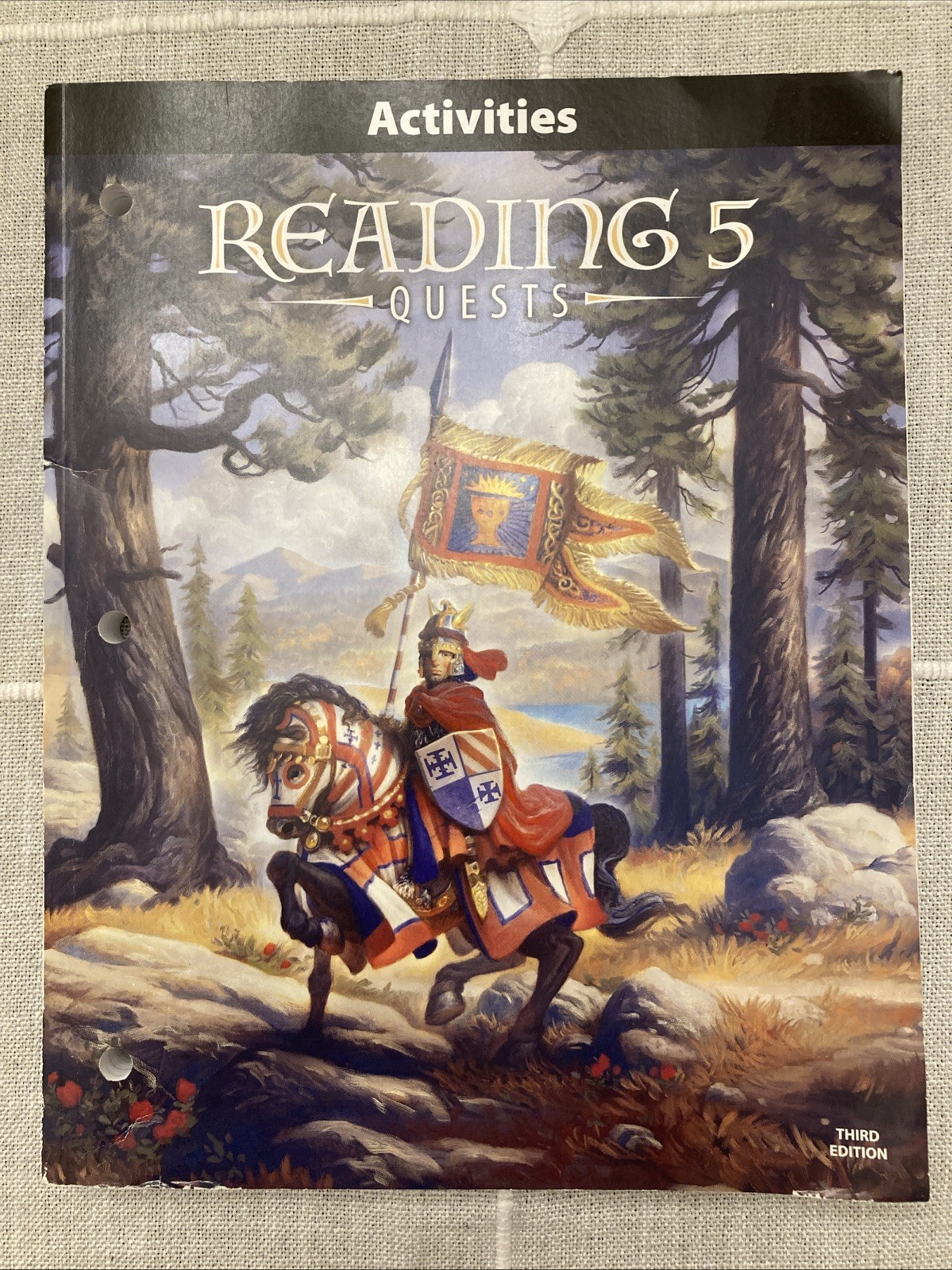 NEW BJU Press Bob Jones 5th grade READING 5 QUESTS STUDENT ACTIVITIES 3rd ed