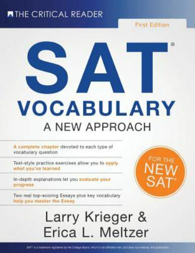 SAT Vocabulary: A New Approach – Meltzer, Erica L. – paperback – New