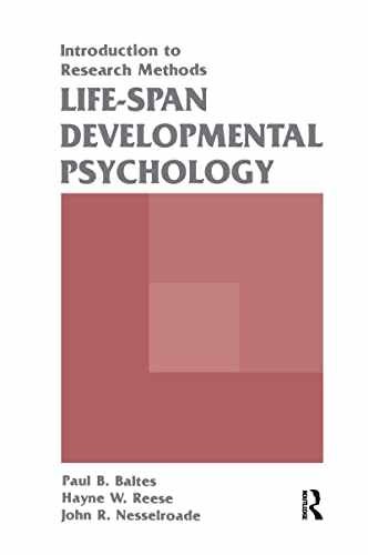 Life-span Developmental Psychology: – Paperback, by Baltes Paul B. – Very Good