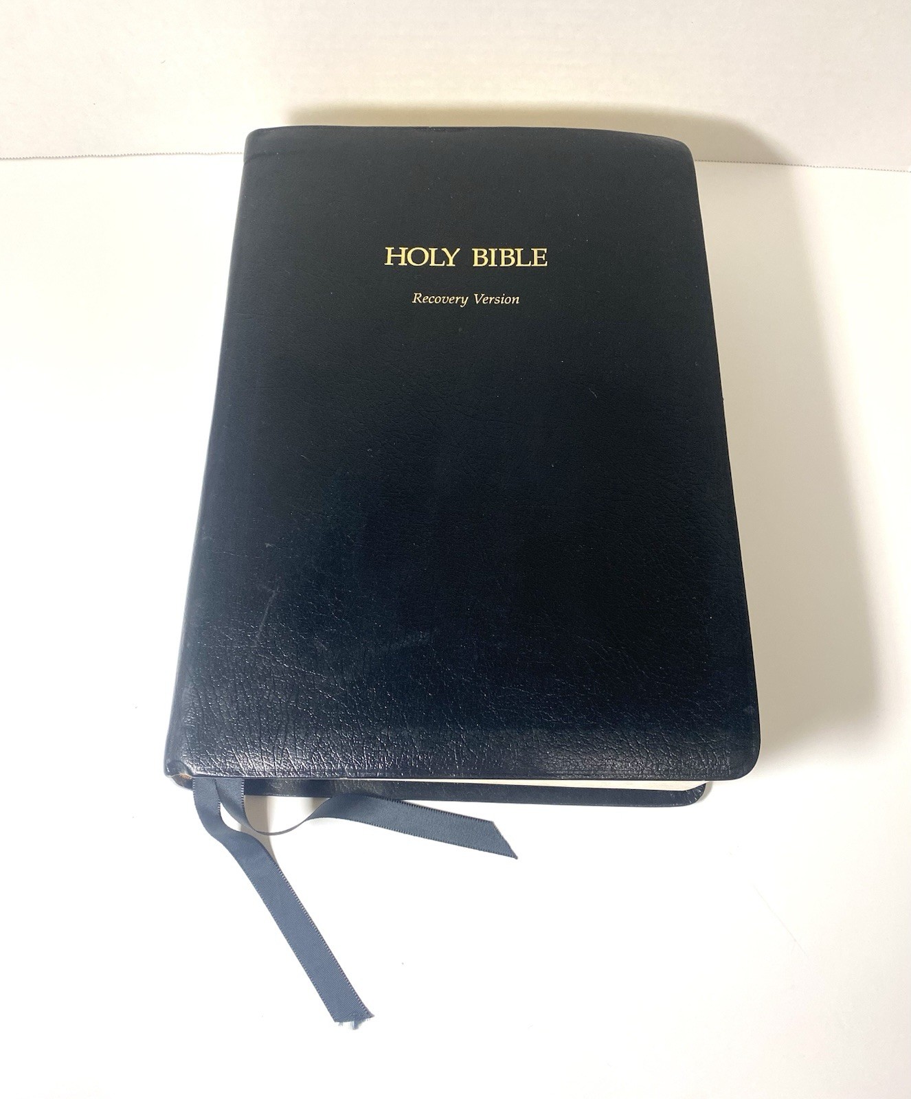 Holy Bible Recovery Version Bonded Leather Black 2003, Reference Notes