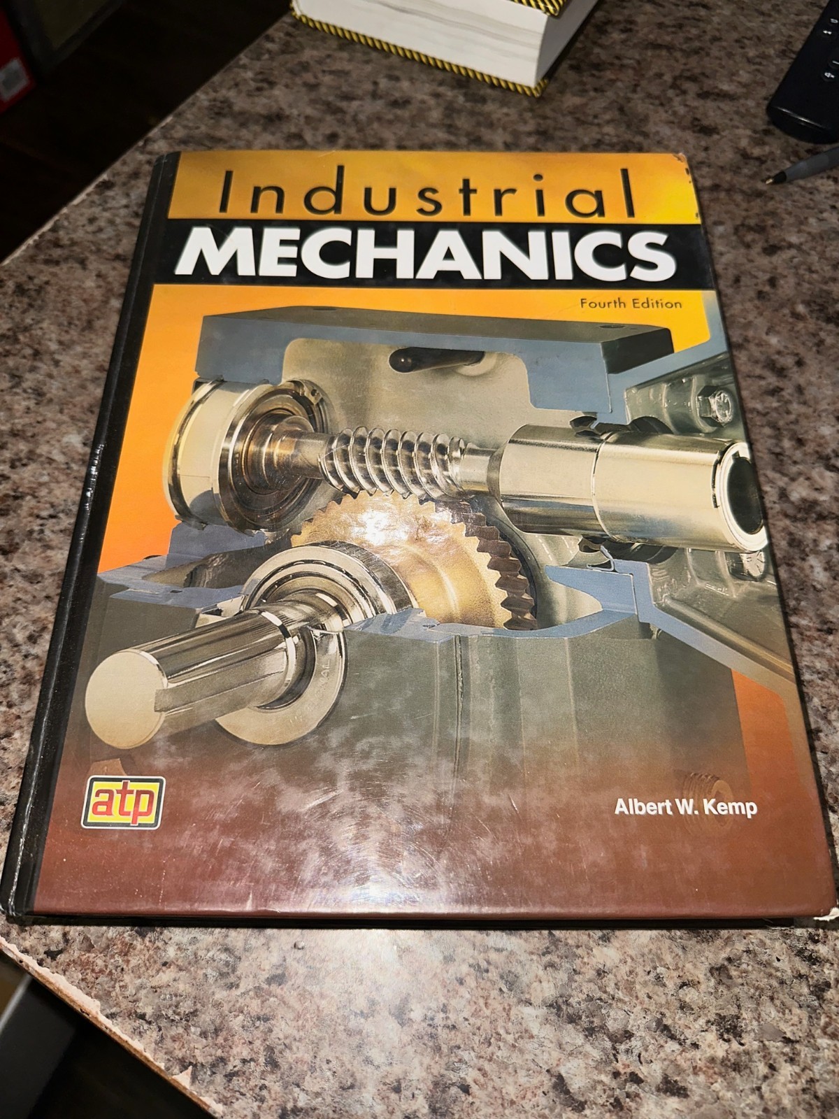 ATP Industrial Mechanics Fourth Edition Albert W. Kemp Hardcover Book USED 4thED