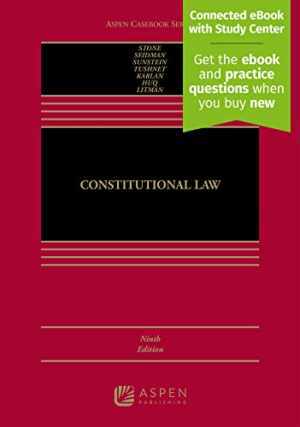 Constitutional Law: [Connected eBook – Hardcover, by Stone Geoffrey R; – Good