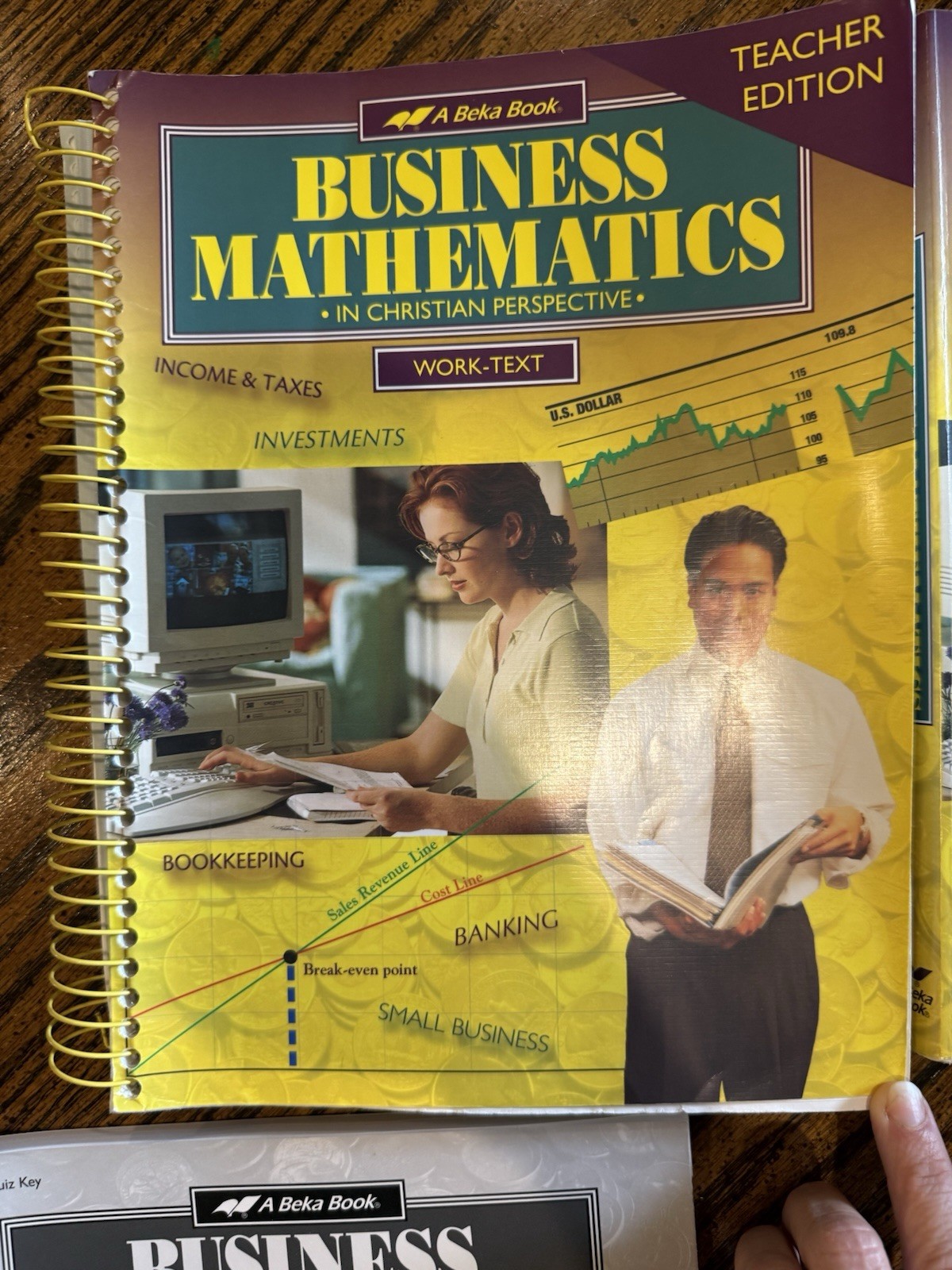 ABeka Book Business Mathematics 6 book set