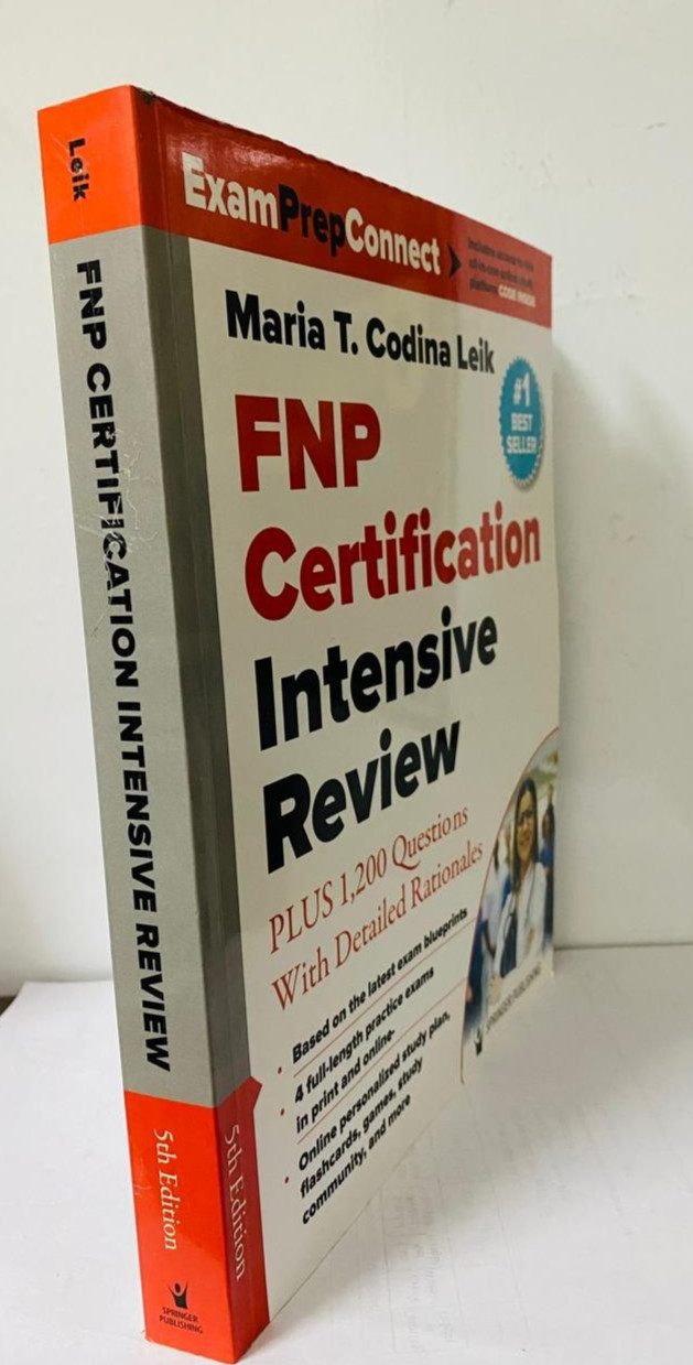 FNP Certification Intensive Review: PLUS 1,200 Practice Questions USA STOCK.