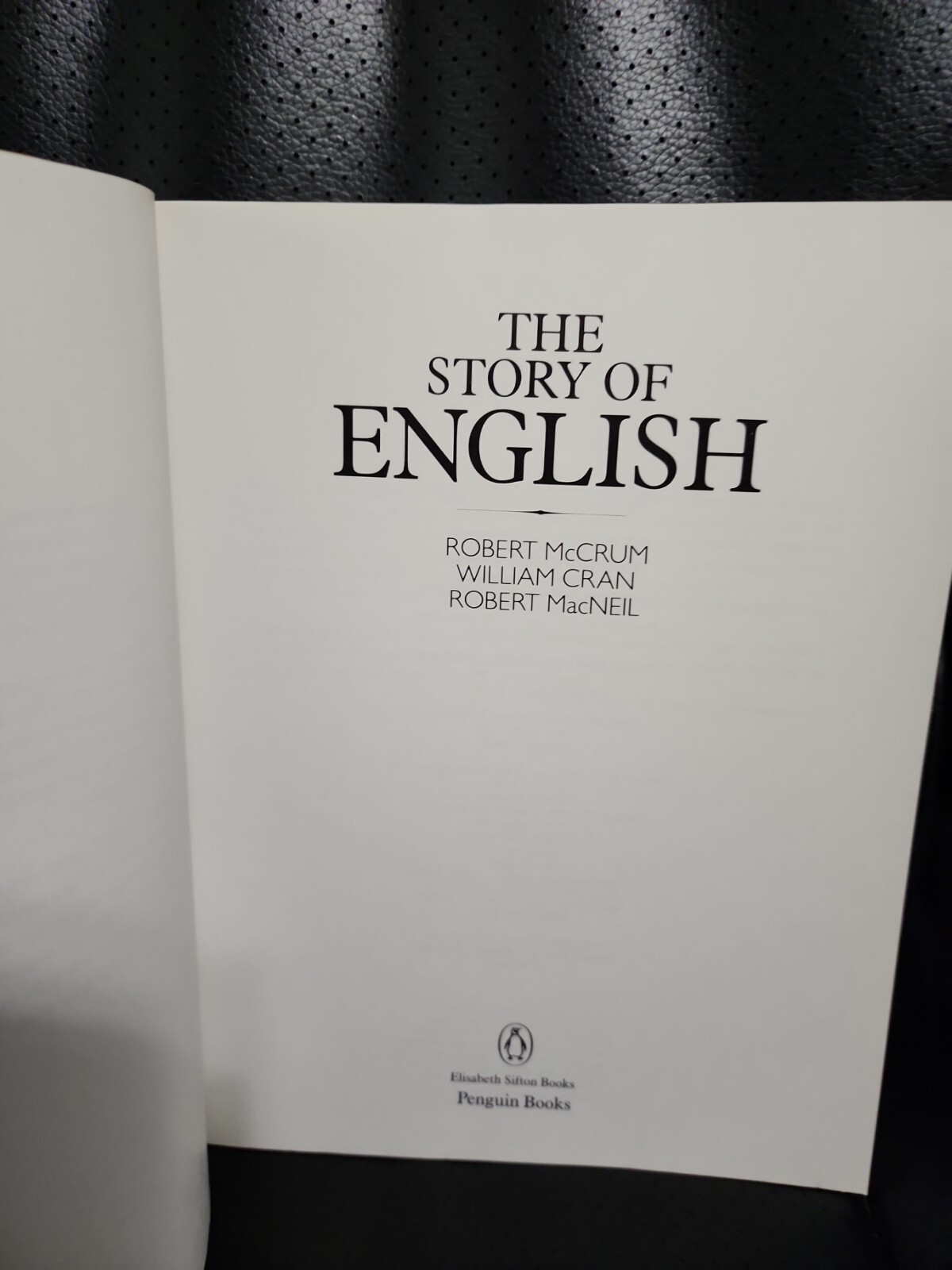 The Story of English by William Cran, Robert McCrum and Robert MacNeil (1987,…