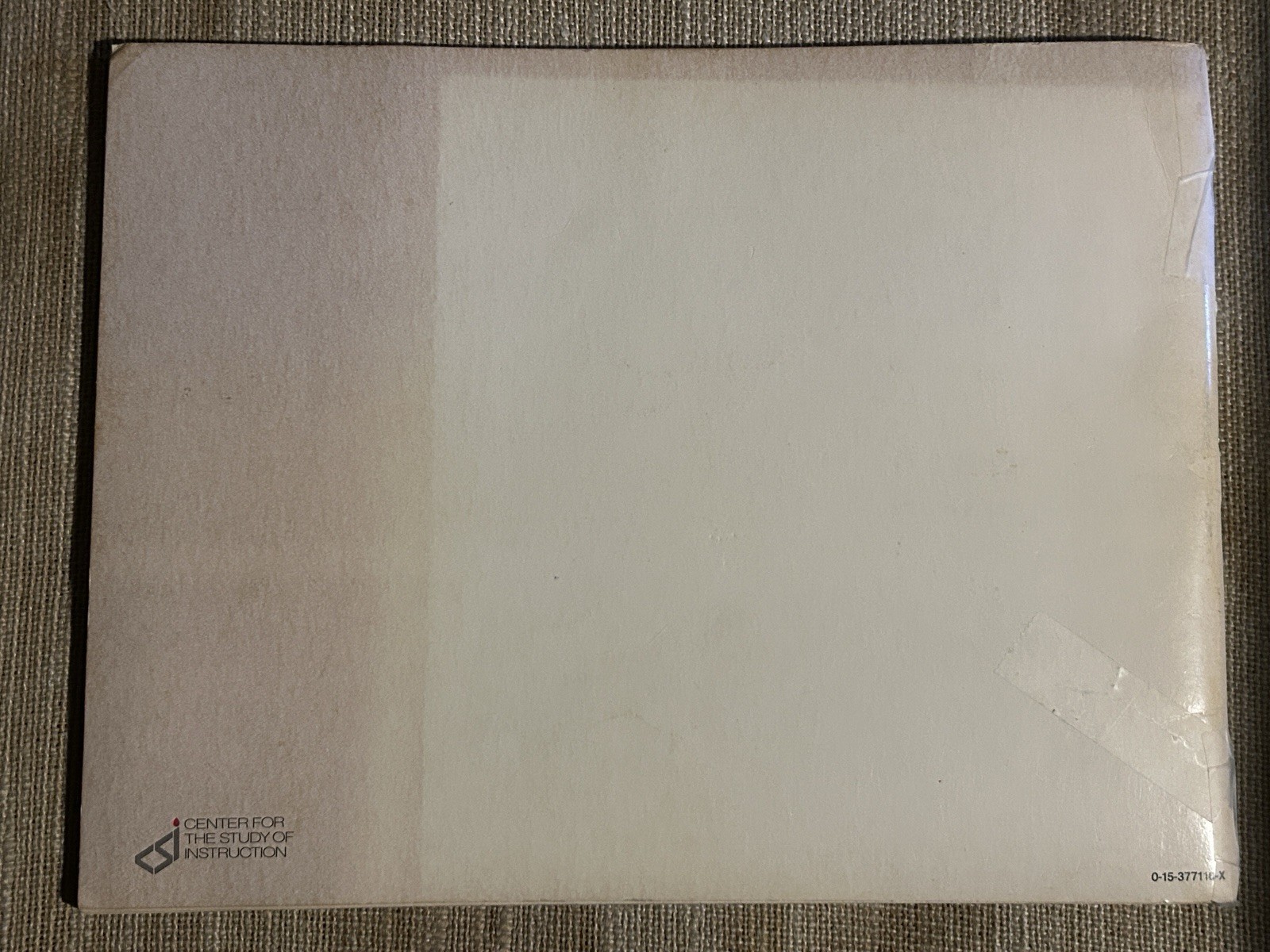 Vtg So-Sci Txtbk ‘Settings For Change The Social Sciences- Concepts & Values ‘77