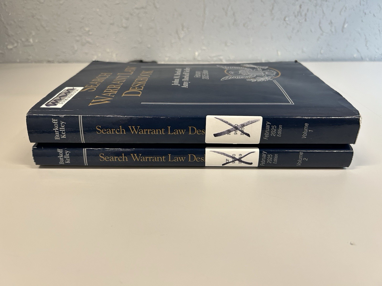 Search Warrant Law Deskbook 2025 Edition by Burkoff, Kelley – Thomson Reuters