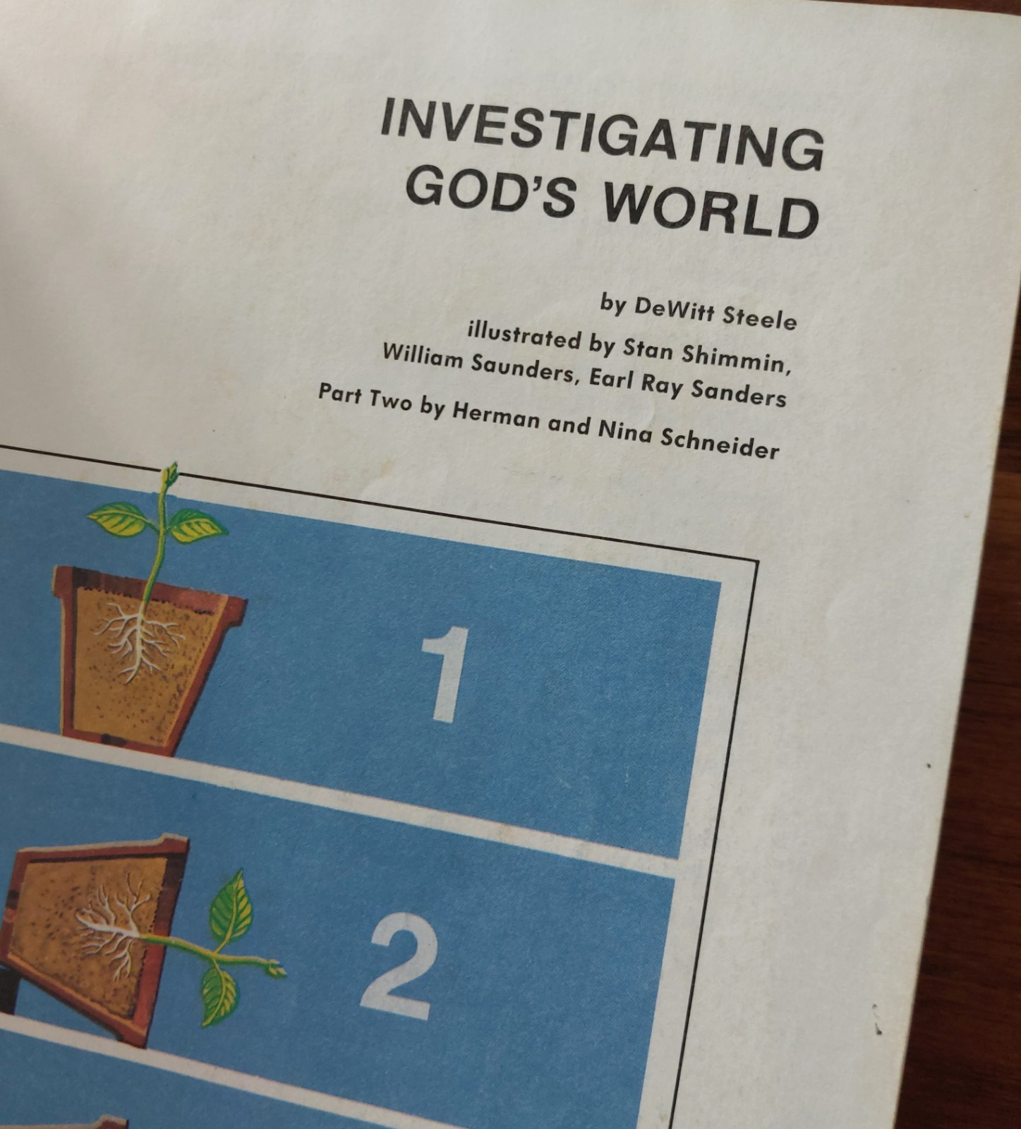 Abeka 5 Science Textbook Vintage 1977 Investigating God’s World