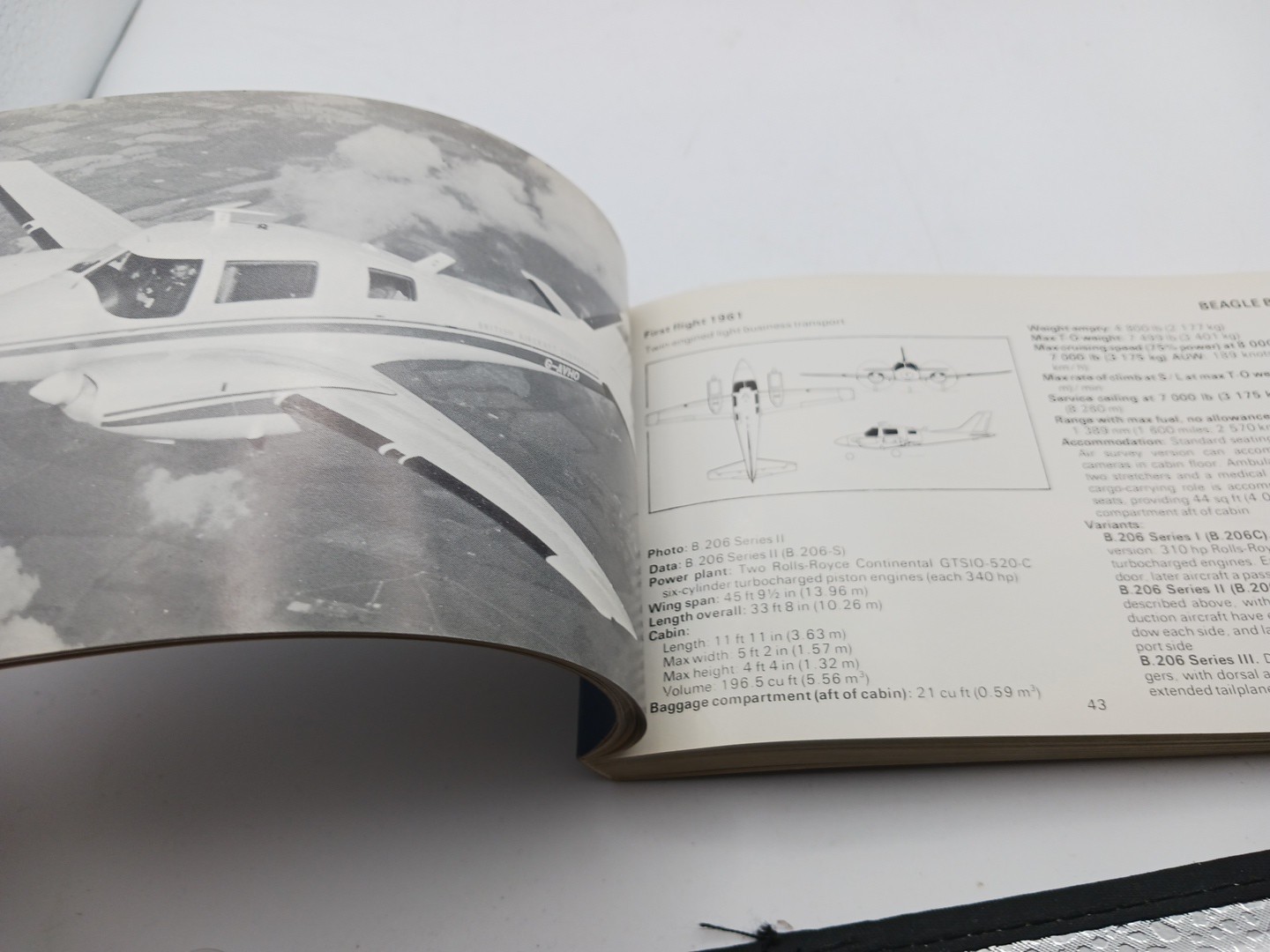 Jane’s Pocket Book of Light Aircraft by John W R Taylor Collier Books 1986 USA
