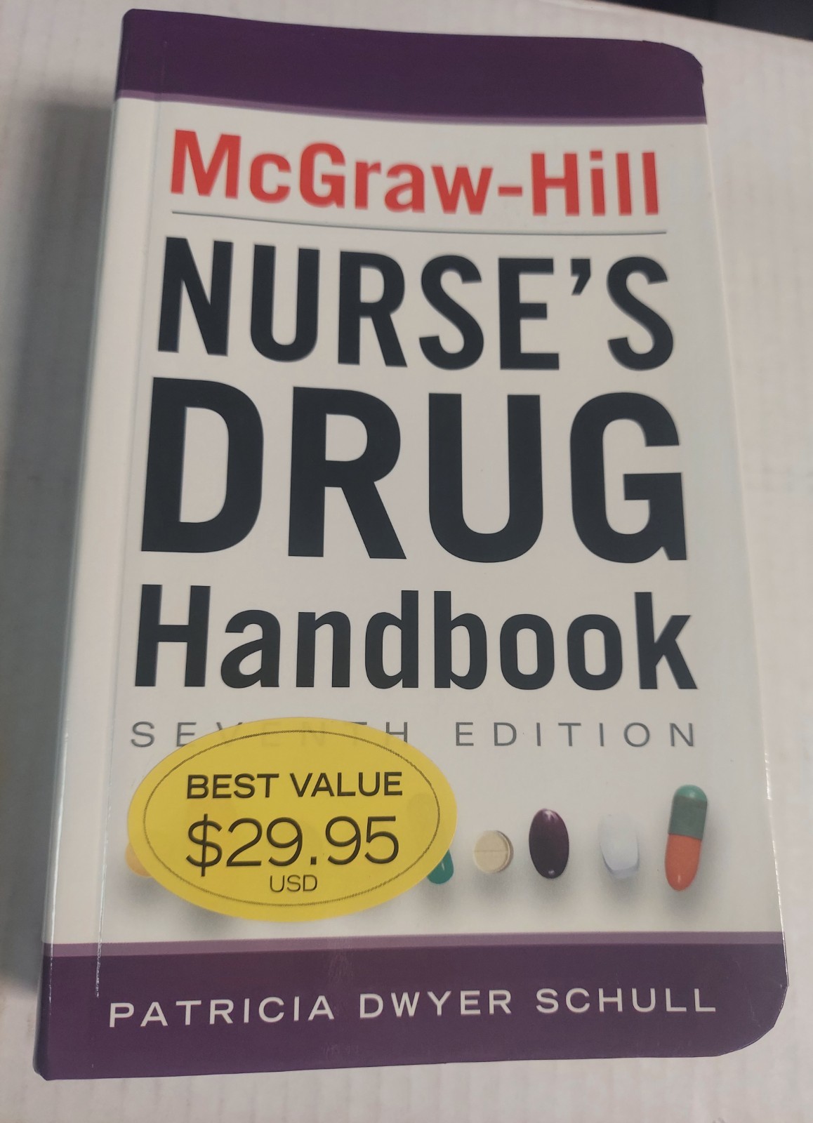 McGraw-Hill Nurses Drug Handbook, Seventh Edition (2013, Trade Paperback)