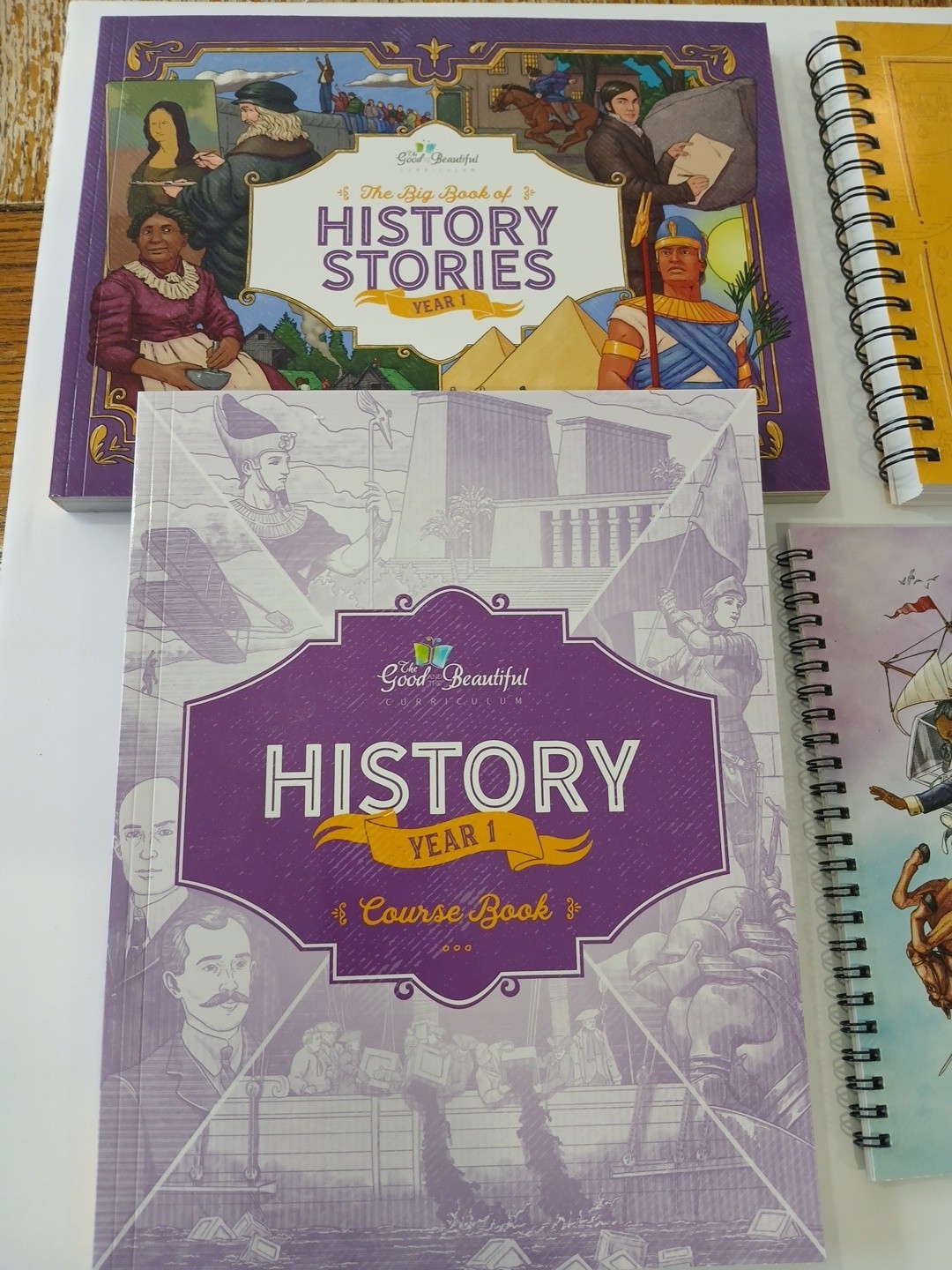 TGTB History Year One Complete Grade 3-6 Set 2025 Cards Book Timeline Student